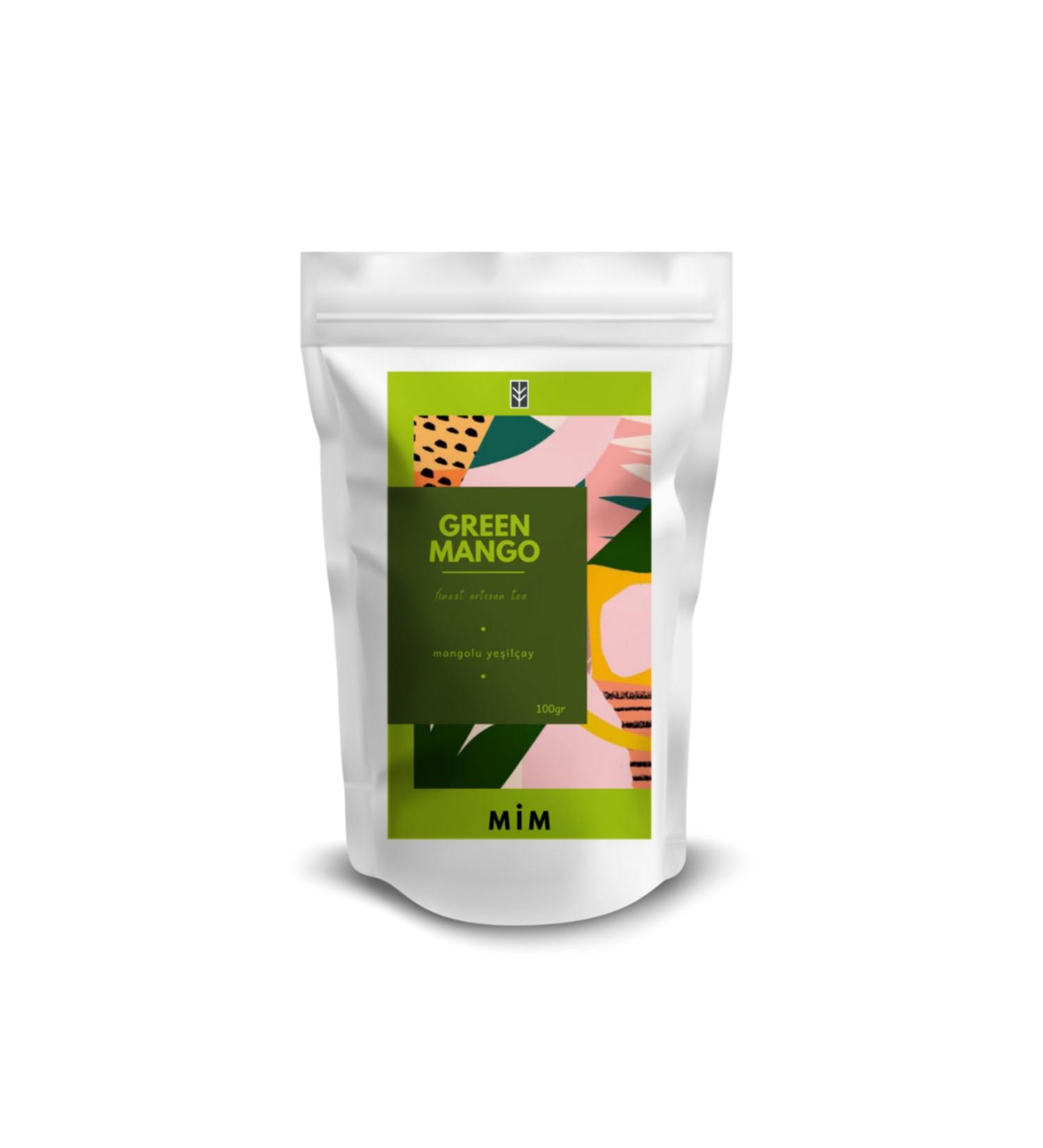 Mim Tea Green Mango Tea - Mango Green Tea 100gr - Buy Online on GoSupps.com