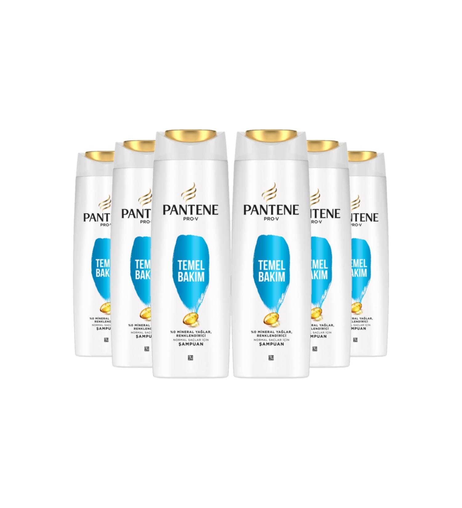Pantene Basic Care Shampoo 400 Ml 6 Pieces
