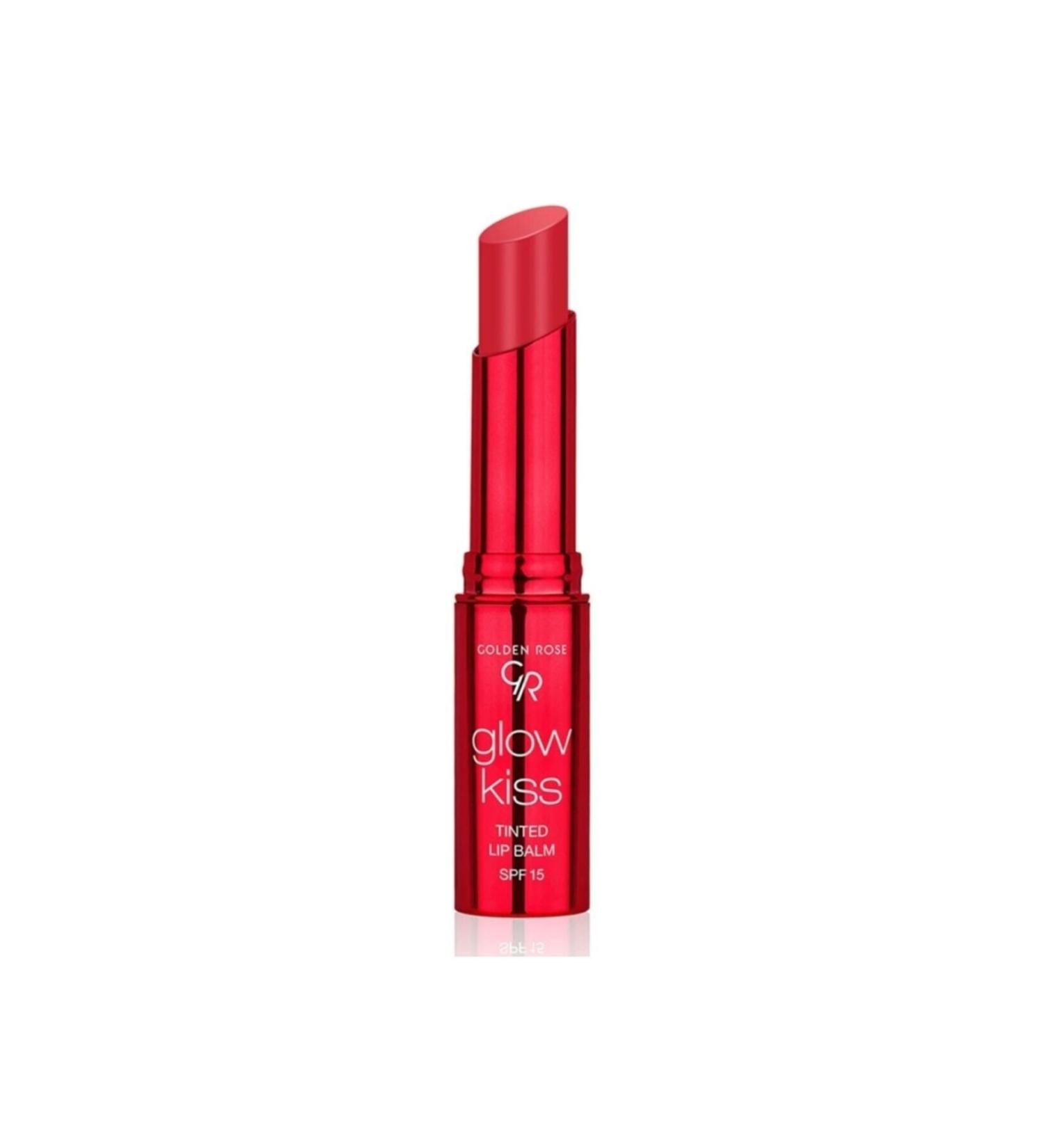 Golden Rose Lip Balm - Gr Glow Kiss Tinted Lip Balm Strawberry No:02(8691190440794)