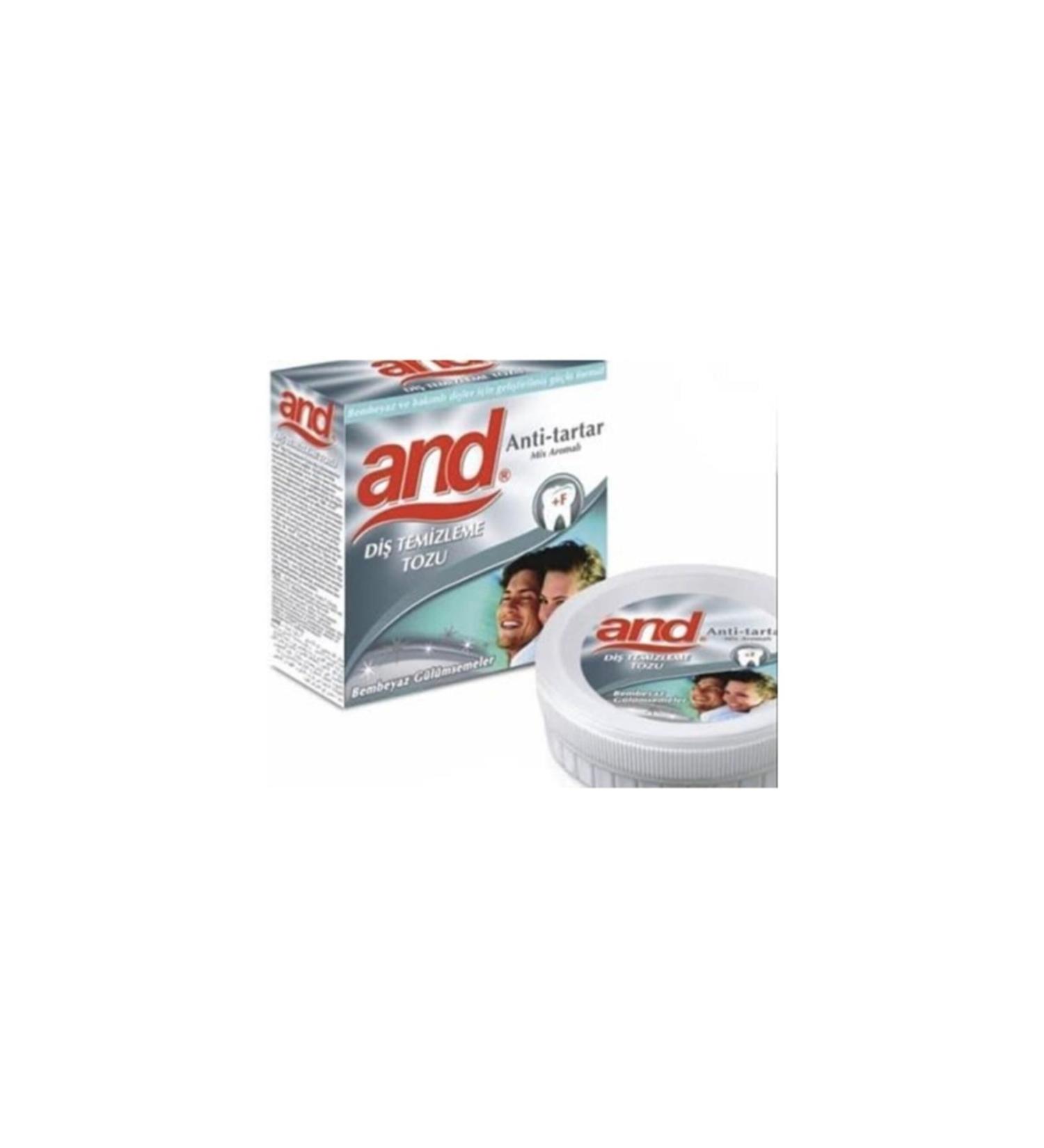 AND Anti-tartar Teeth Cleaning Powder 40 G (teeth Whitener)