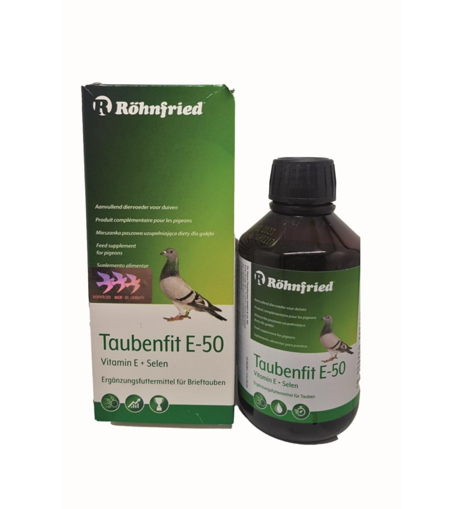 R hnfried Taubenfit E 50 Selenium and Vitamin E Reproductive Vitamin 25 ml