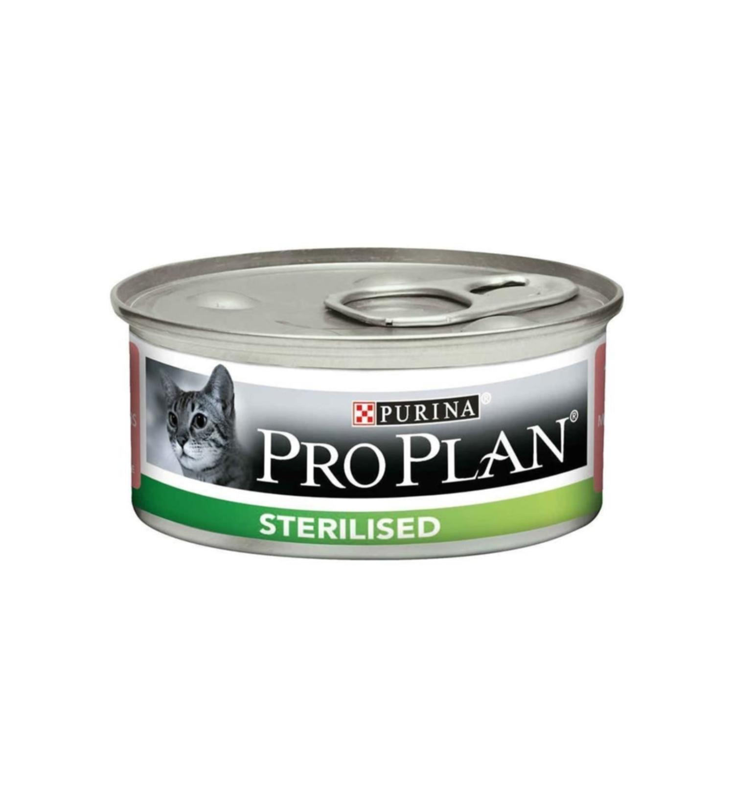 Pro Plan Pro Plan Sterilized Salmon Sterilized Cat Canned Food 85 Gr 24 Pieces