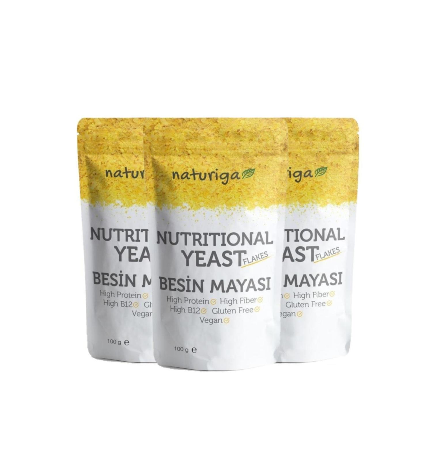 Naturiga Organic K Nutritional Yeast Nutritional Yeast 100 gr X 3 Pieces