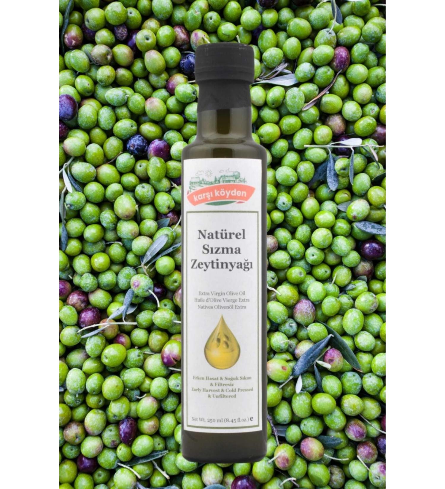 Early Harvest Natural Extra Virgin Olive Oil from the Opposite Village 250ml Glass Bottle - Buy Online on GoSupps.com