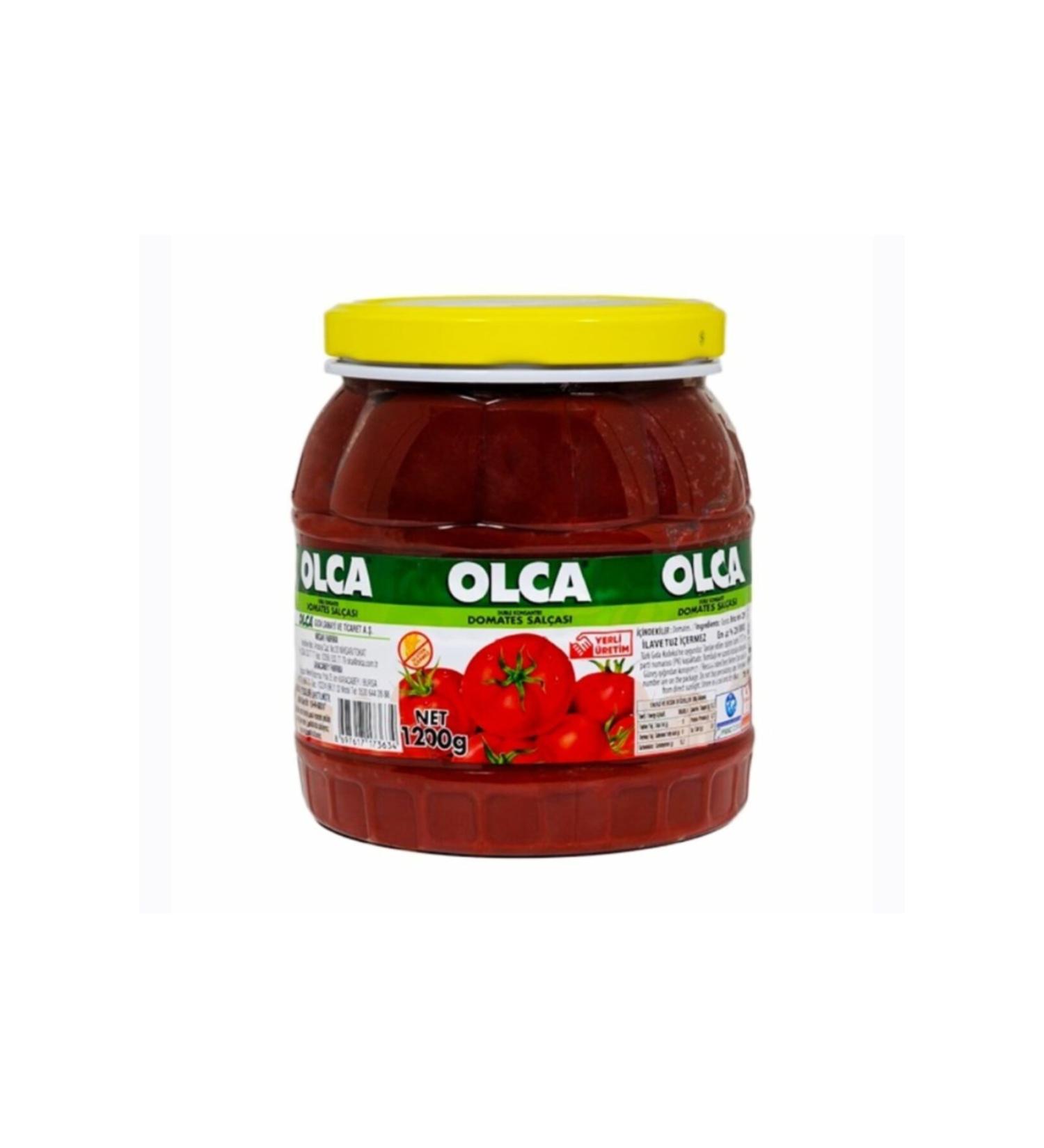 Olca Home Type Low Salt Tomato Paste 1300 gr Glass