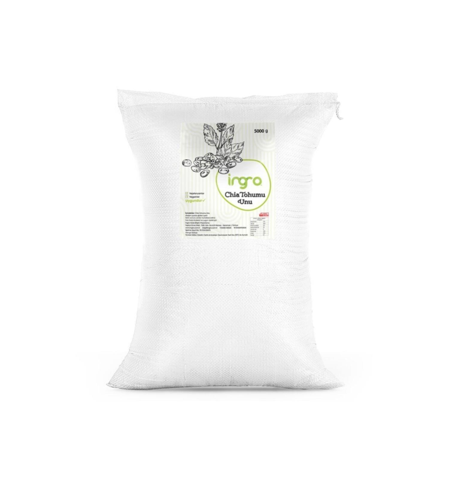 Ingro Gluten Free Chia Seed Flour 5000 G