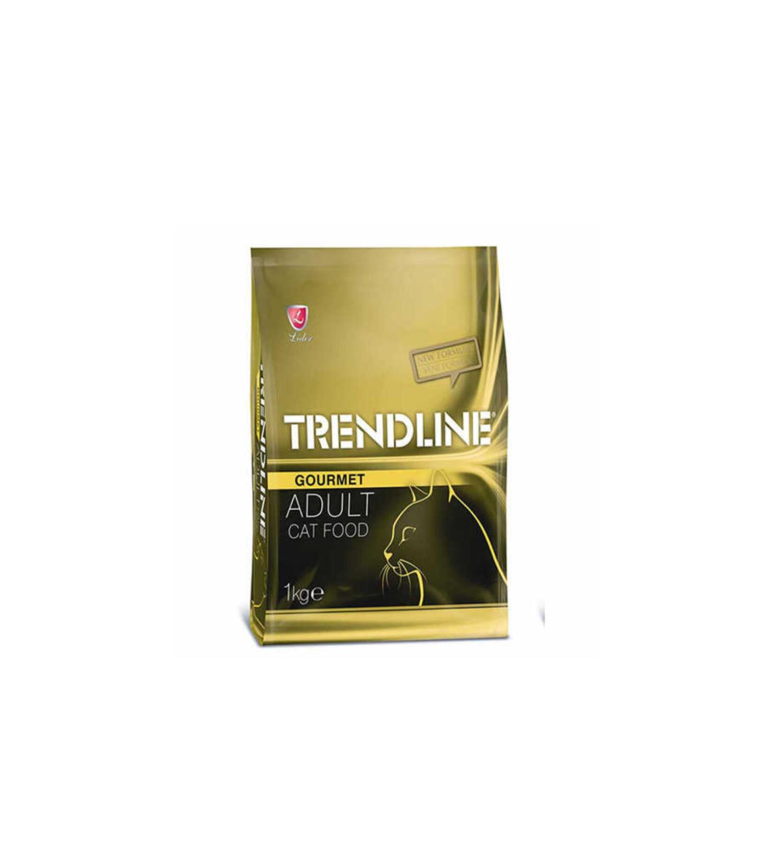 Trendline Adult Cat Food Gourmet Colorful 1 kg 5 Pieces