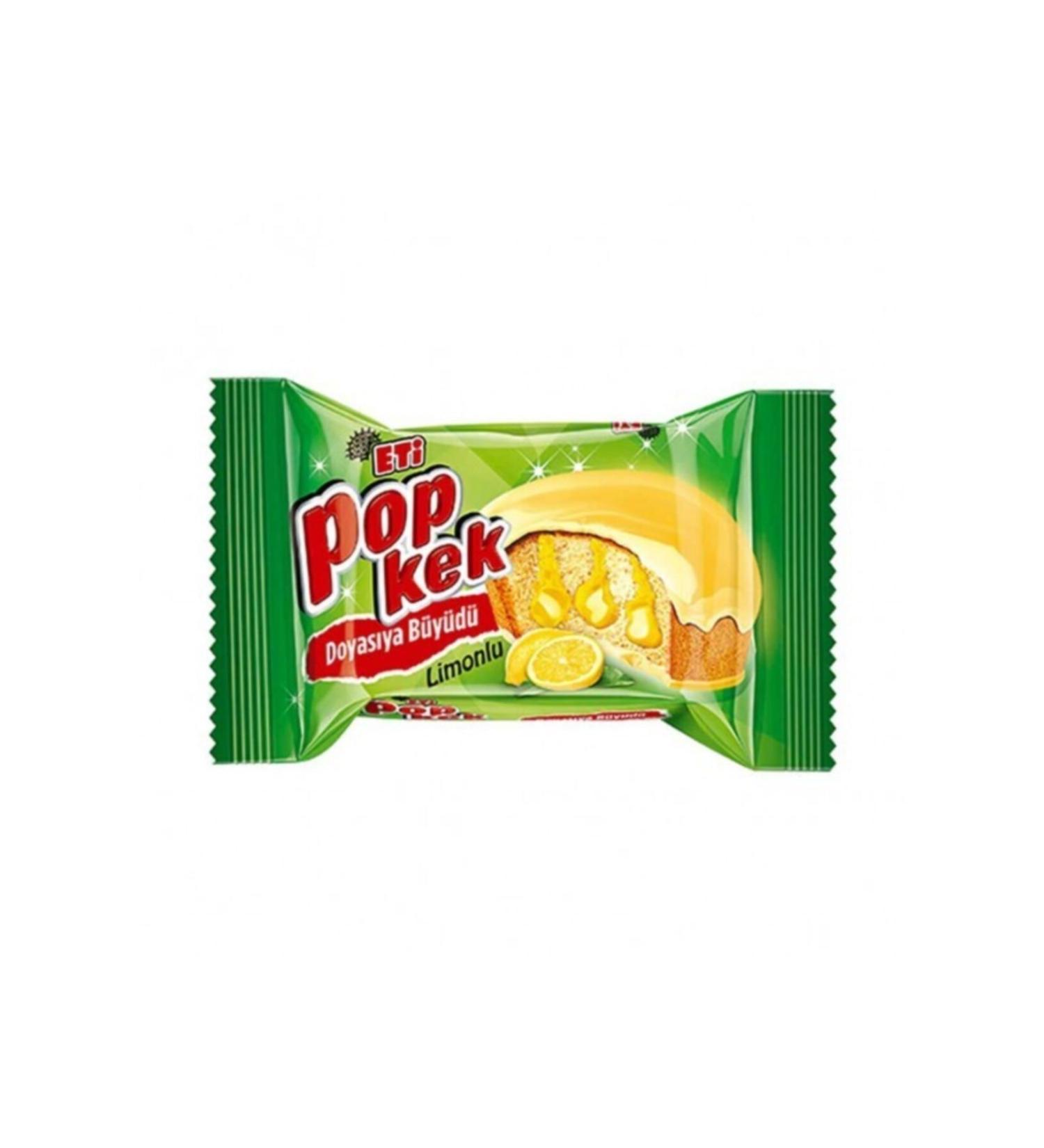 Eti Popkek Lemon 60Gr X 24 Pieces - Buy Online on GoSupps.com