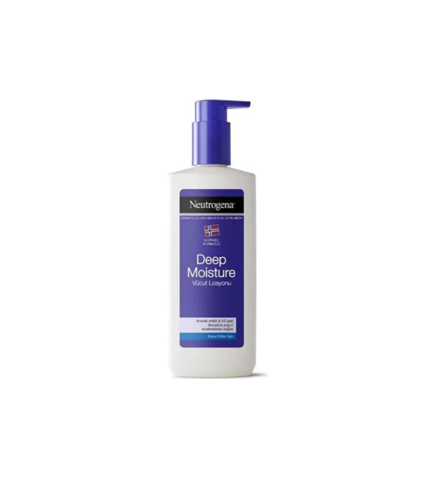 Neutrogena Deep Moisture Perfumed Body Lotion for Dry Skin 400 ml