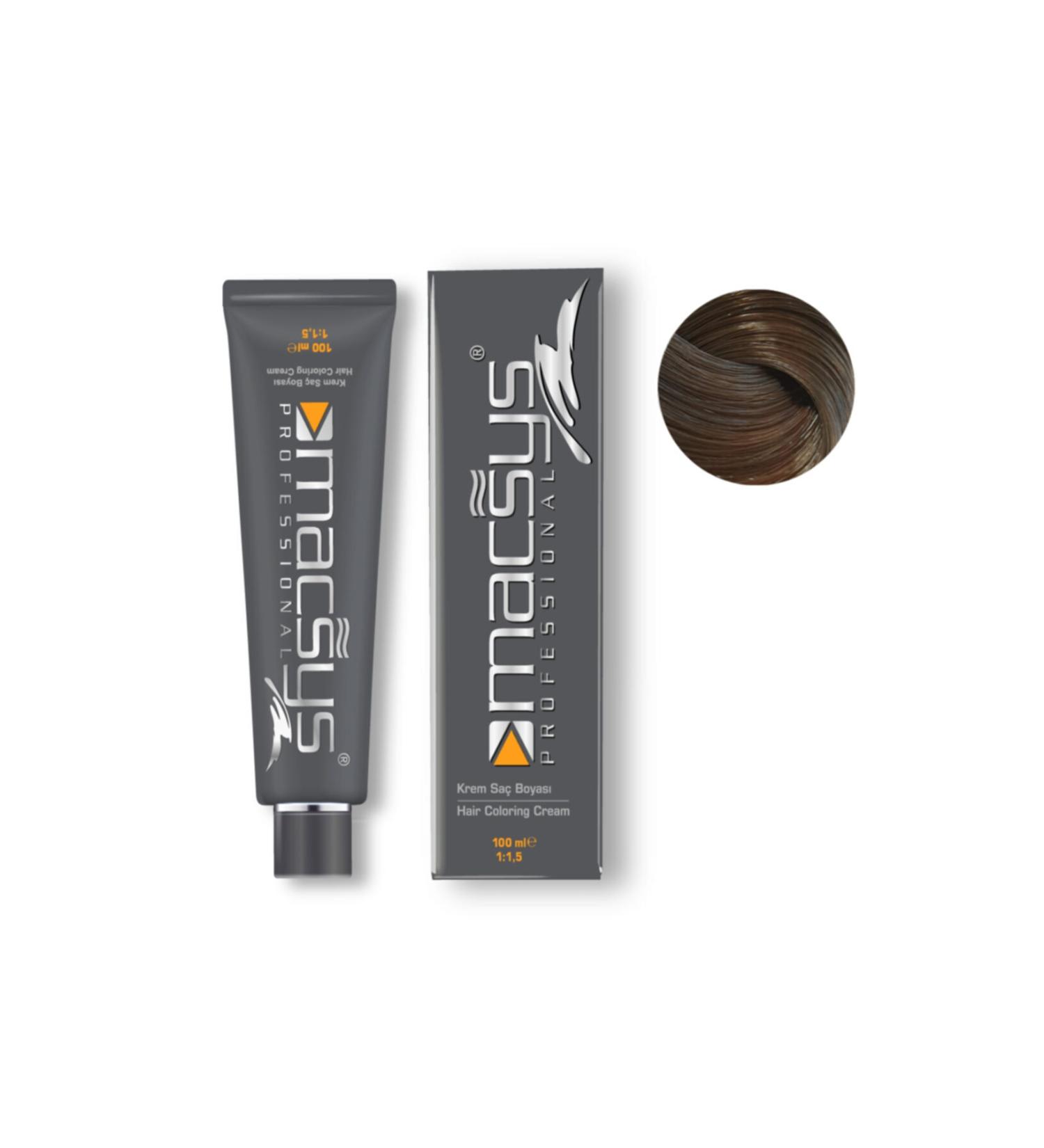 MACSYS Light Brown Dore 100 ml Professional Hair Dye No: 5.3 - Oxidizer-Free