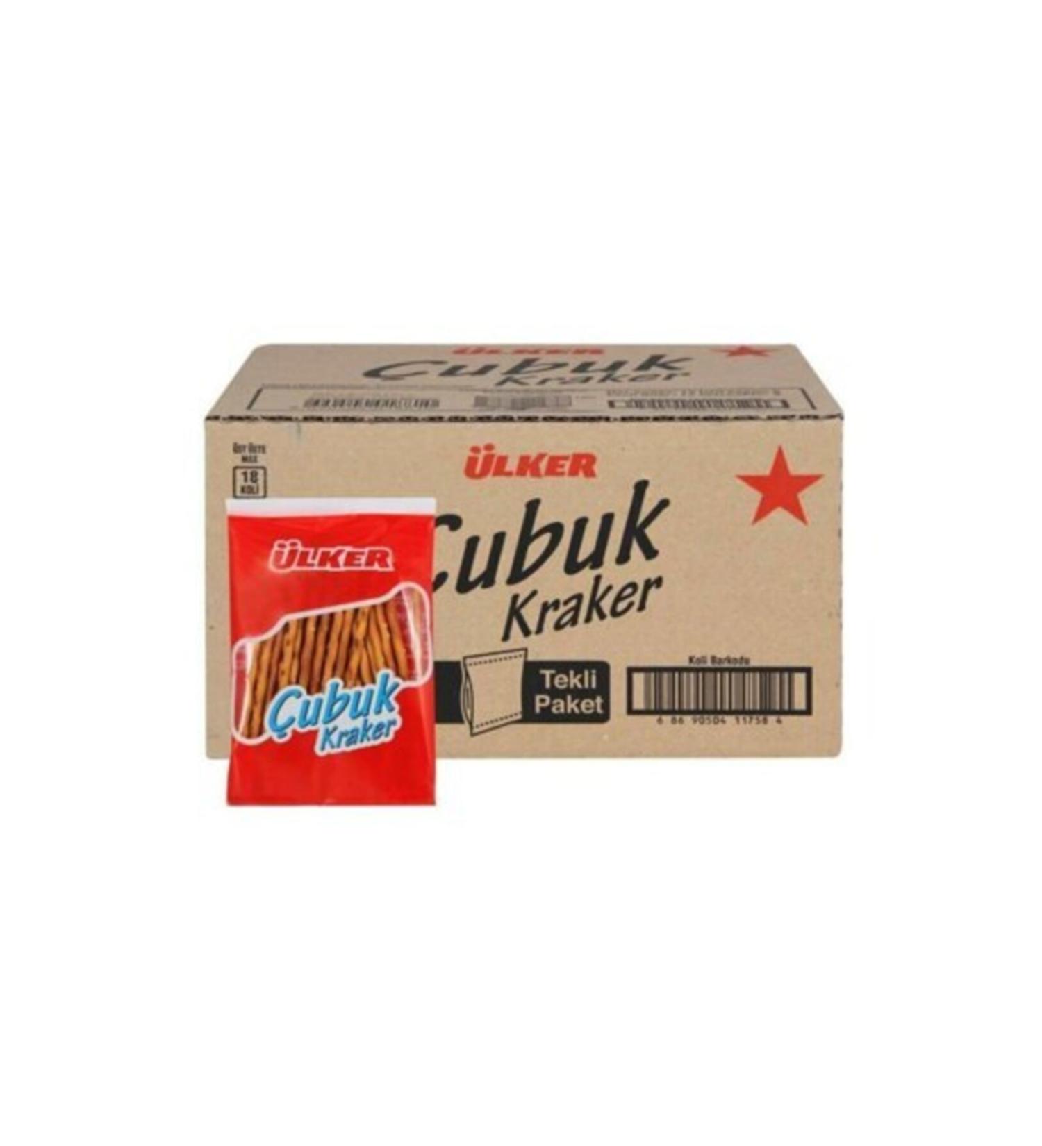 Ulker Stick Cracker Plain 36 Gr 36 Pieces