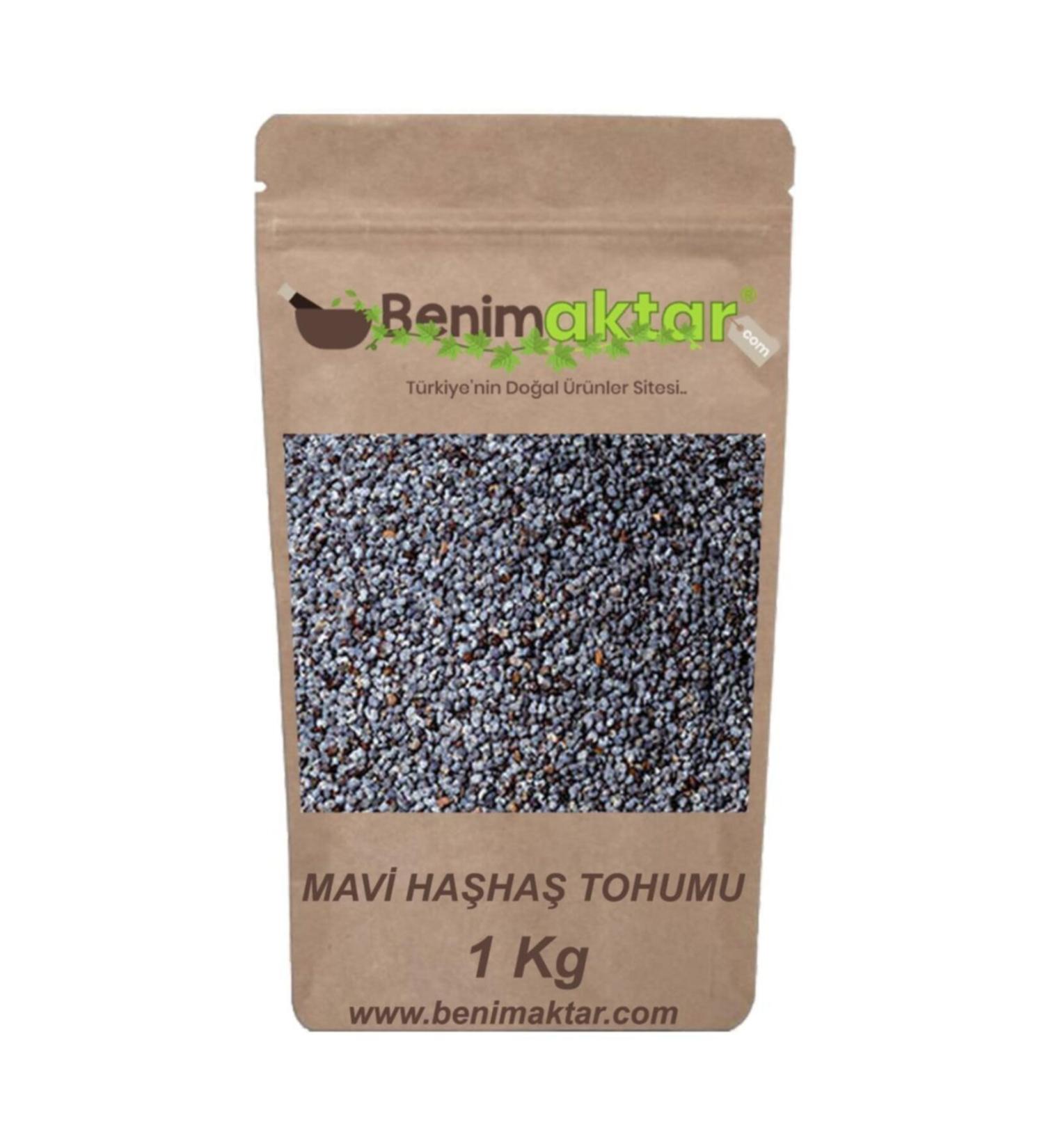Benim Aktar Benimaktar Poppy Seed Blue 1 Kg