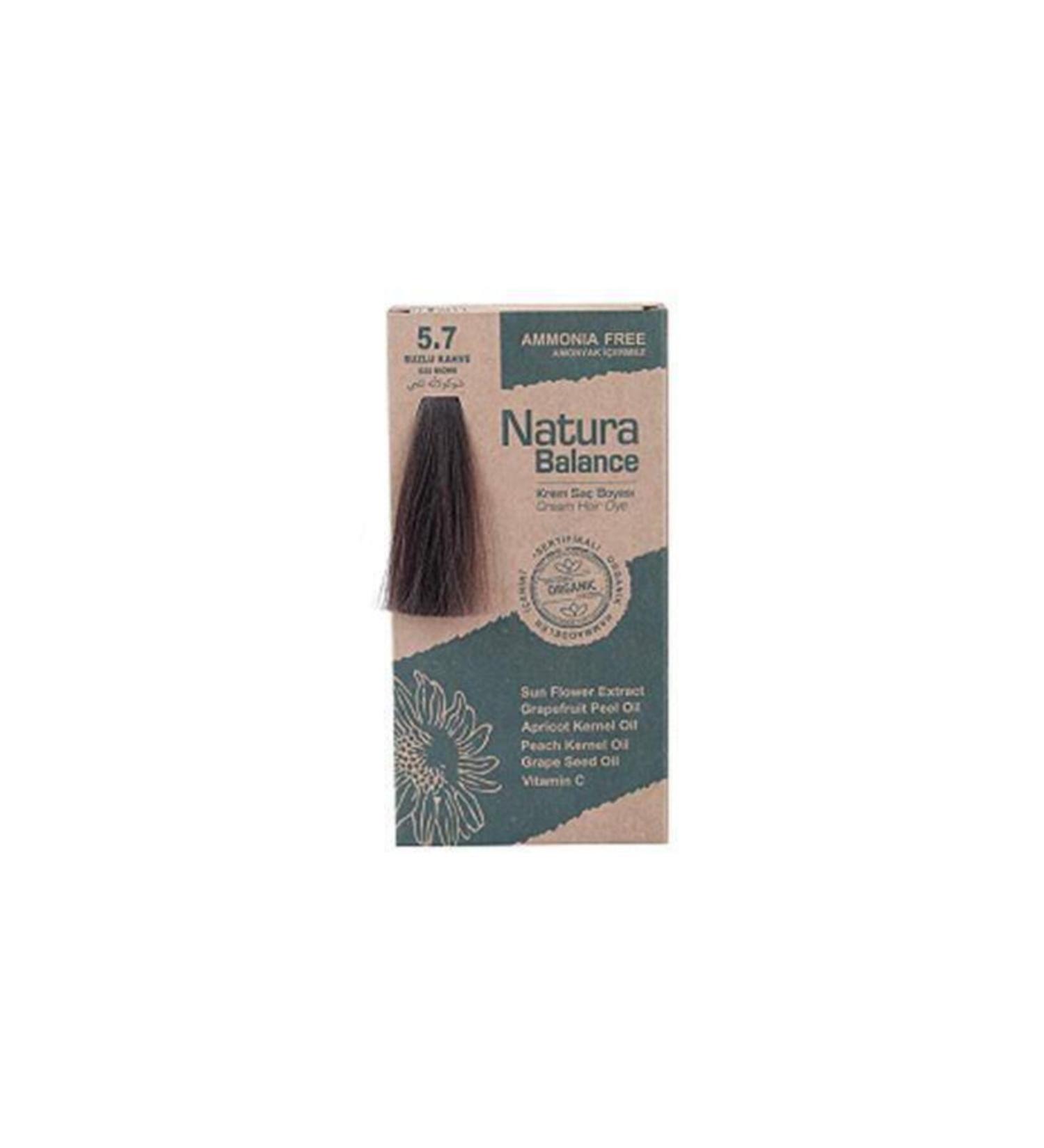 NATURABALANCE Natura Balance Organic Hair Dye 5.7 Iced Coffee