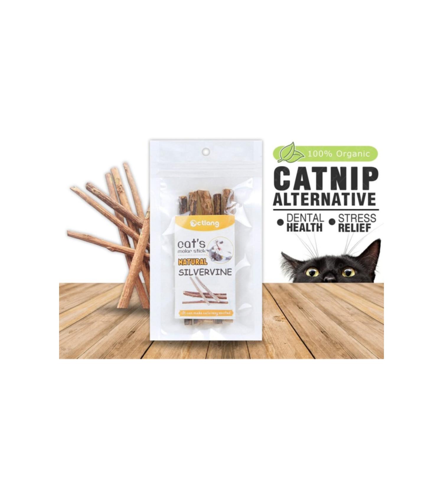 Bioline Catnip Natural Cat Dental Care Sticks 5 Pieces