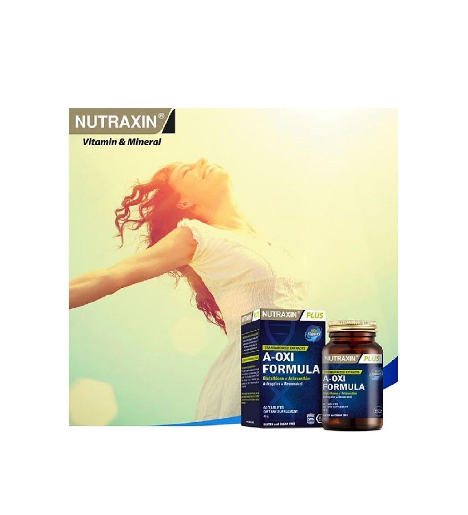 Nutraxin Food Supplement A-oxi Formula 60 Capsules