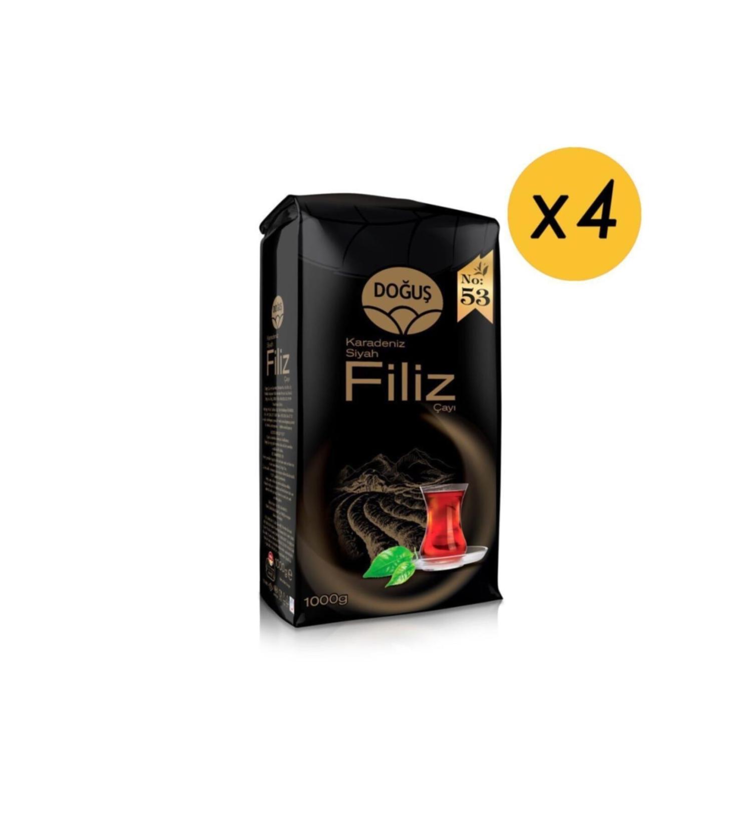 Dogus Dogus No 53 Black Sprout Tea 1000 Gr 4 Pieces