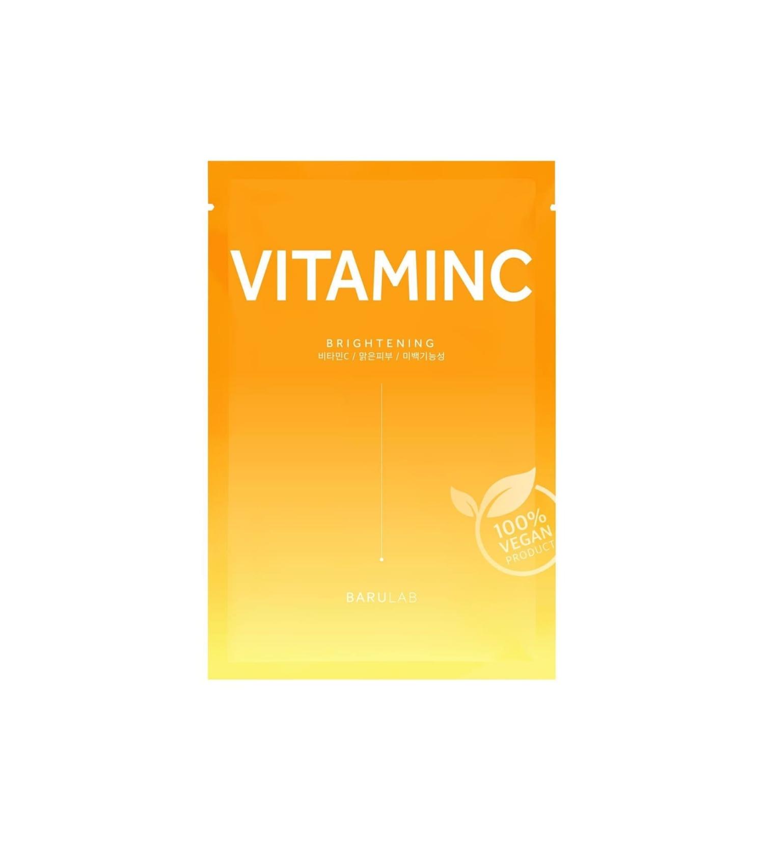 Barulab The Clean Vegan Vitamin C Mask - Vitamin Mask 23gr