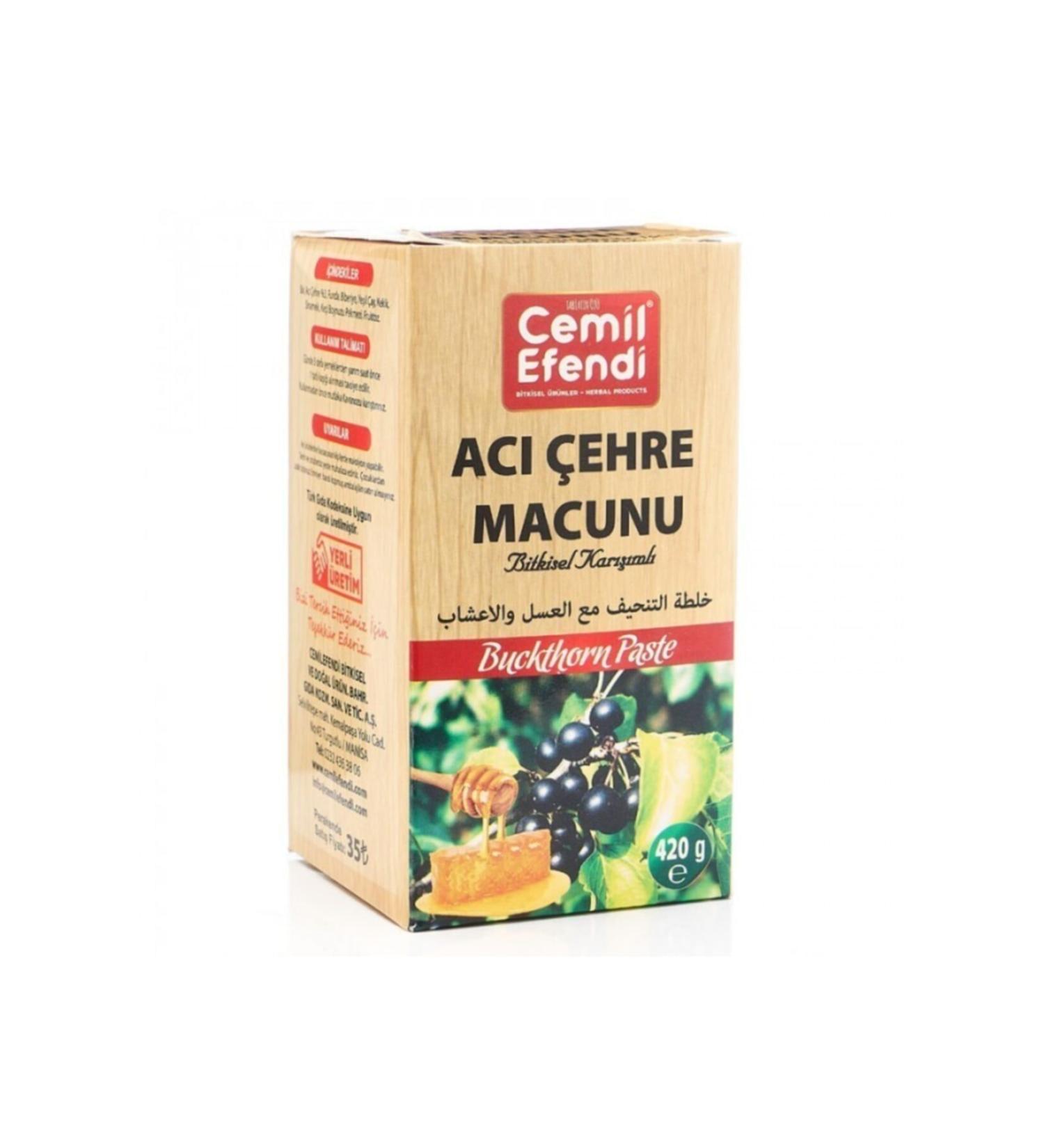 Cemil Efendi 3 Pieces Honey Molasses Bitter Face Paste 1260 Gr