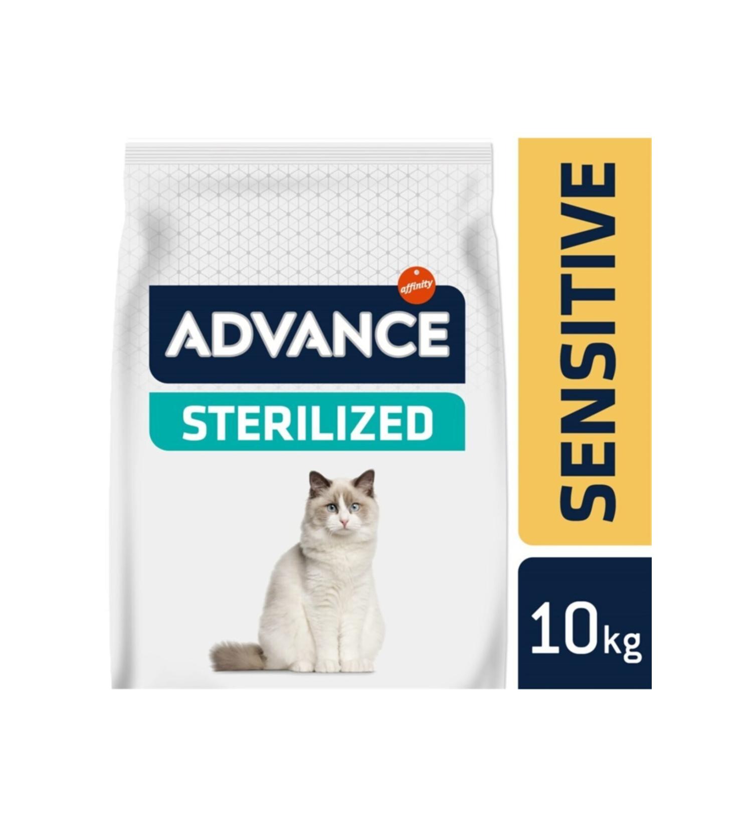 Advance Cat Sterilized Salmon Sensitive 10kg Sterilized Cat Food