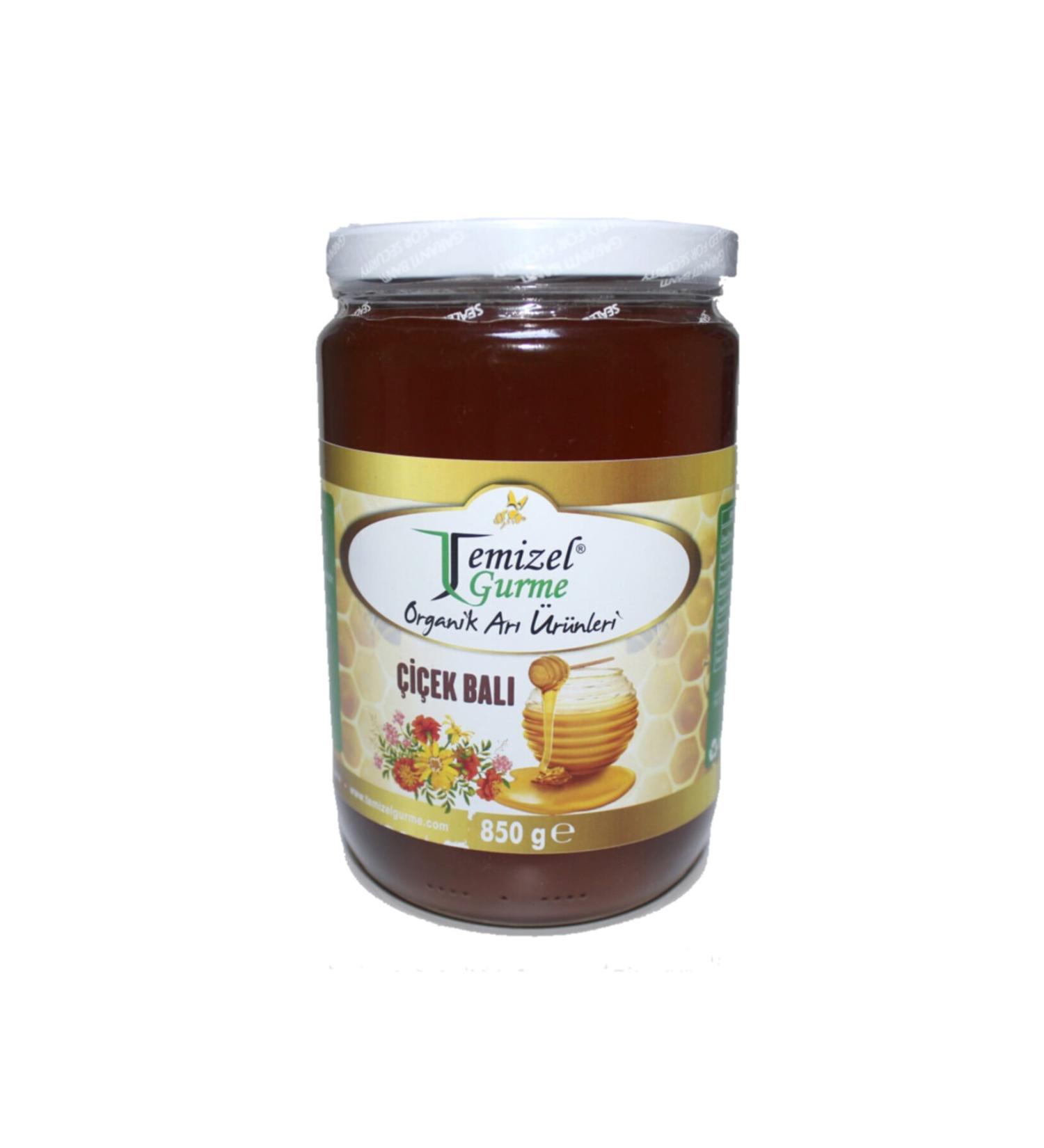 Temizel Organic Flower Honey 850 gr.