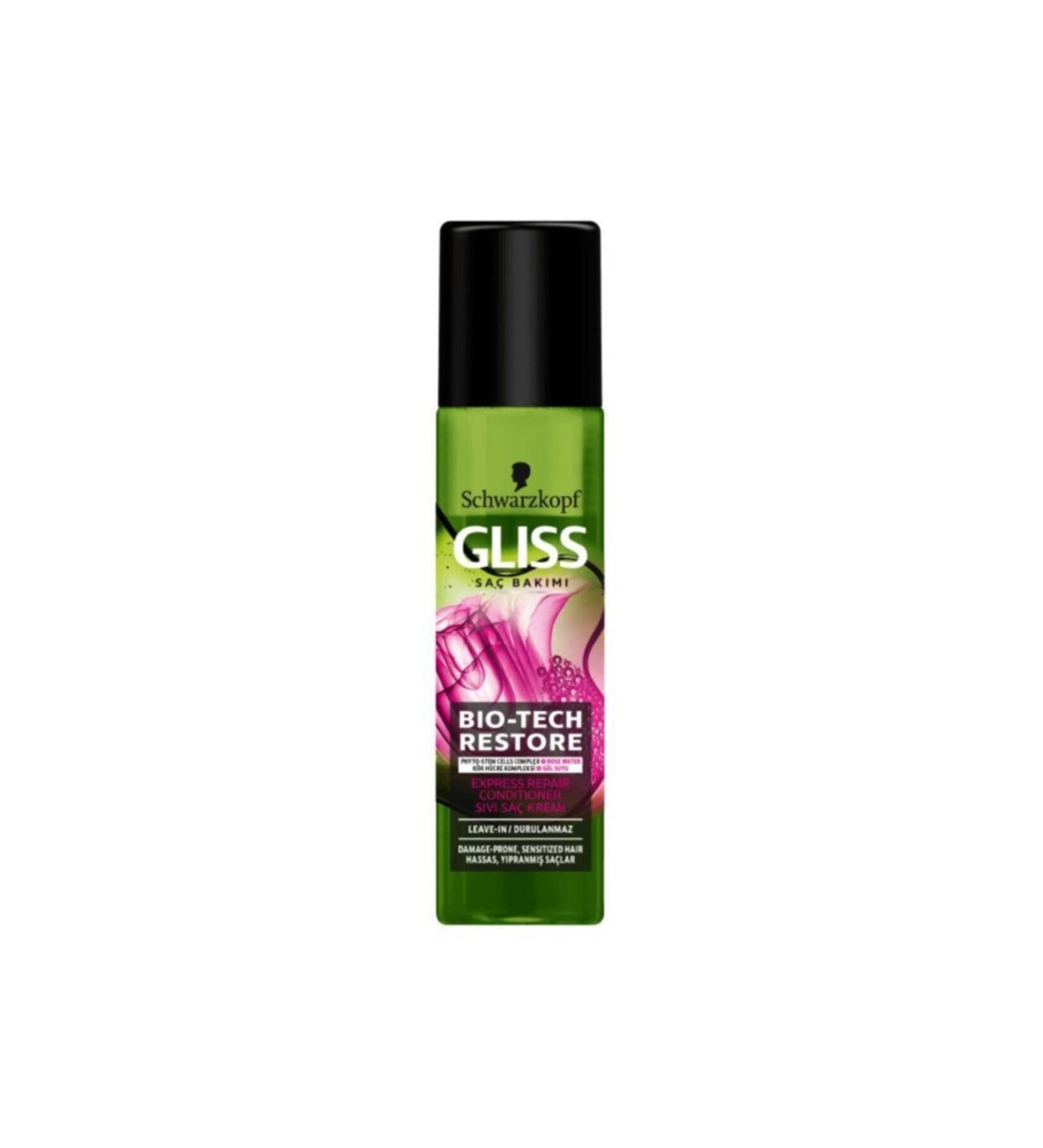 Gliss Liquid Conditioner Bio Tech Restore 200 Ml