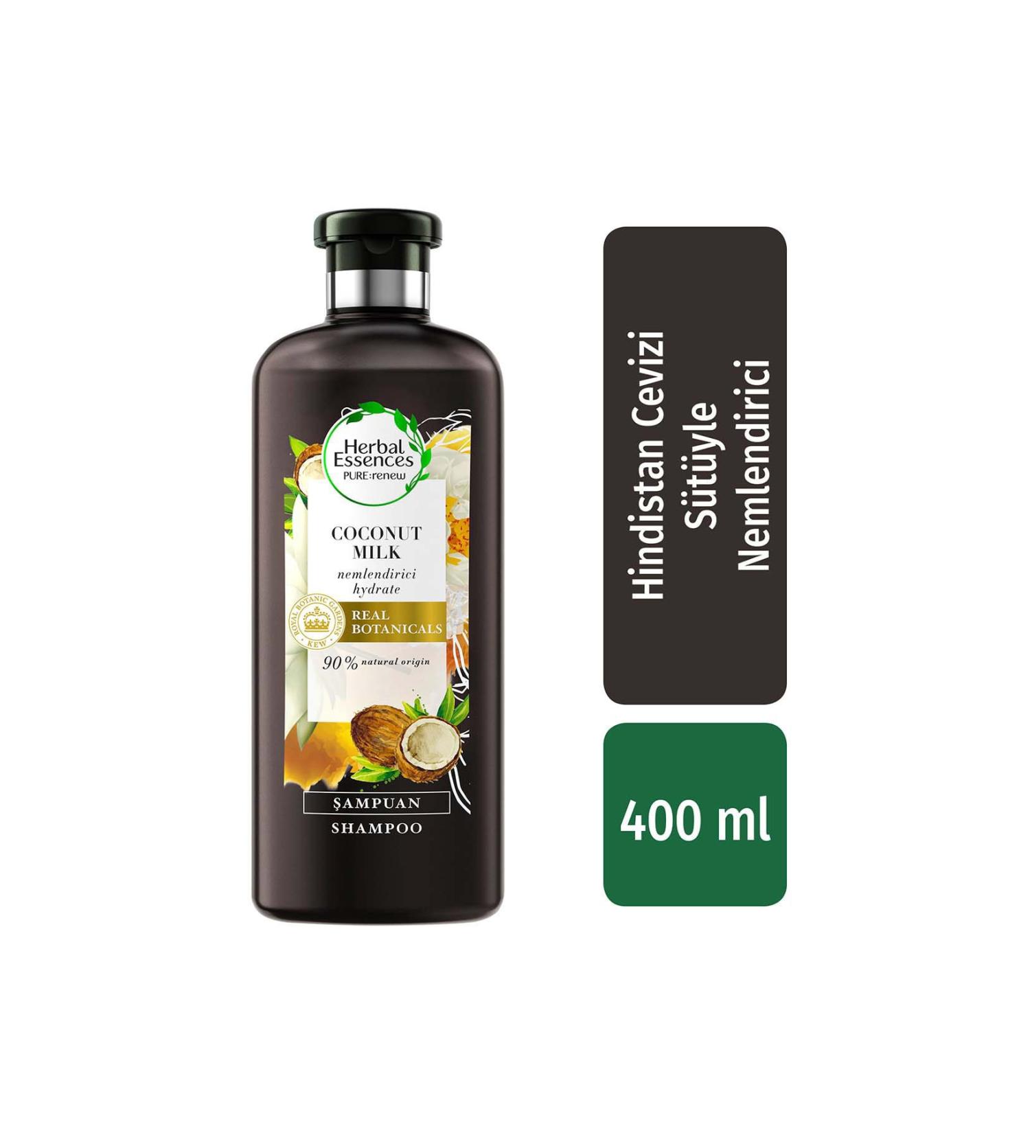 Herbal Essences Shampoo Moisturizing Coconut Milk 400 ml - Buy Online on GoSupps.com