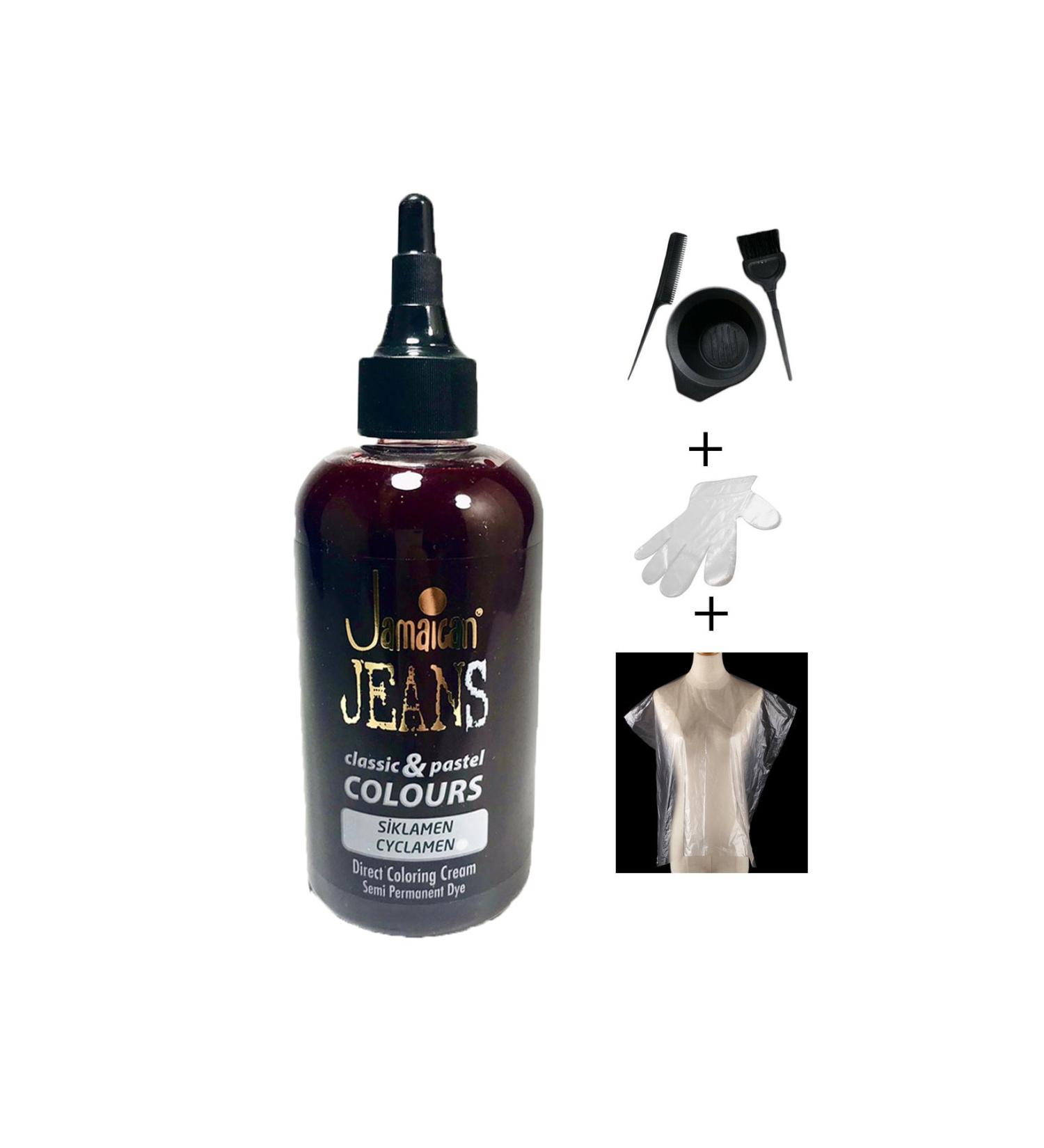 Jamaican Jean's Color Hair Dye Set Cyclamen Pink Depa1015