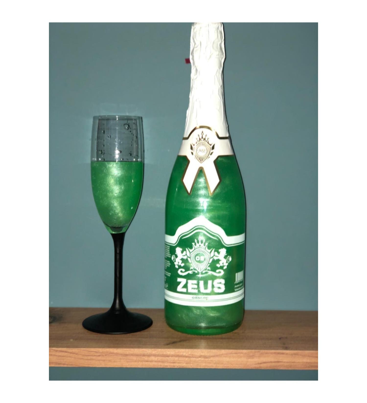 OS ZEUS Non-Alcoholic Lime Mint Flavored Carbonated Drink