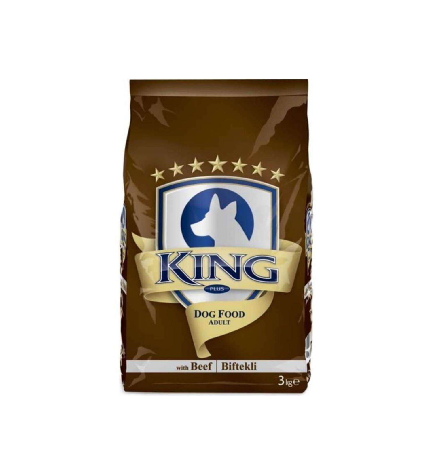 King Steak Adult Dog Food 3 Kg