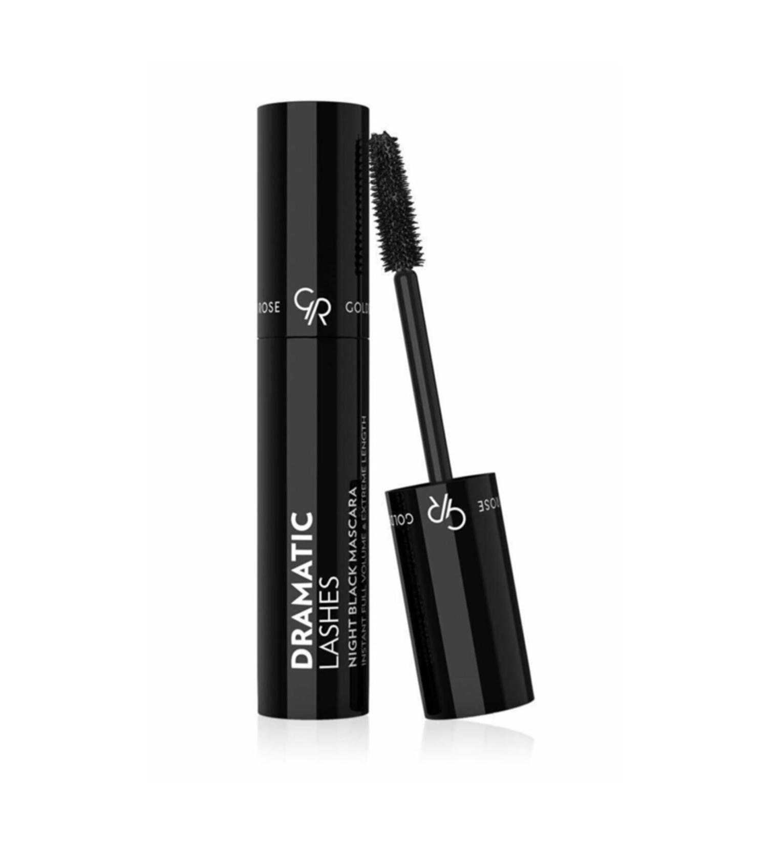Golden Rose Dramatic Lashes Night Black Mascara Mascara