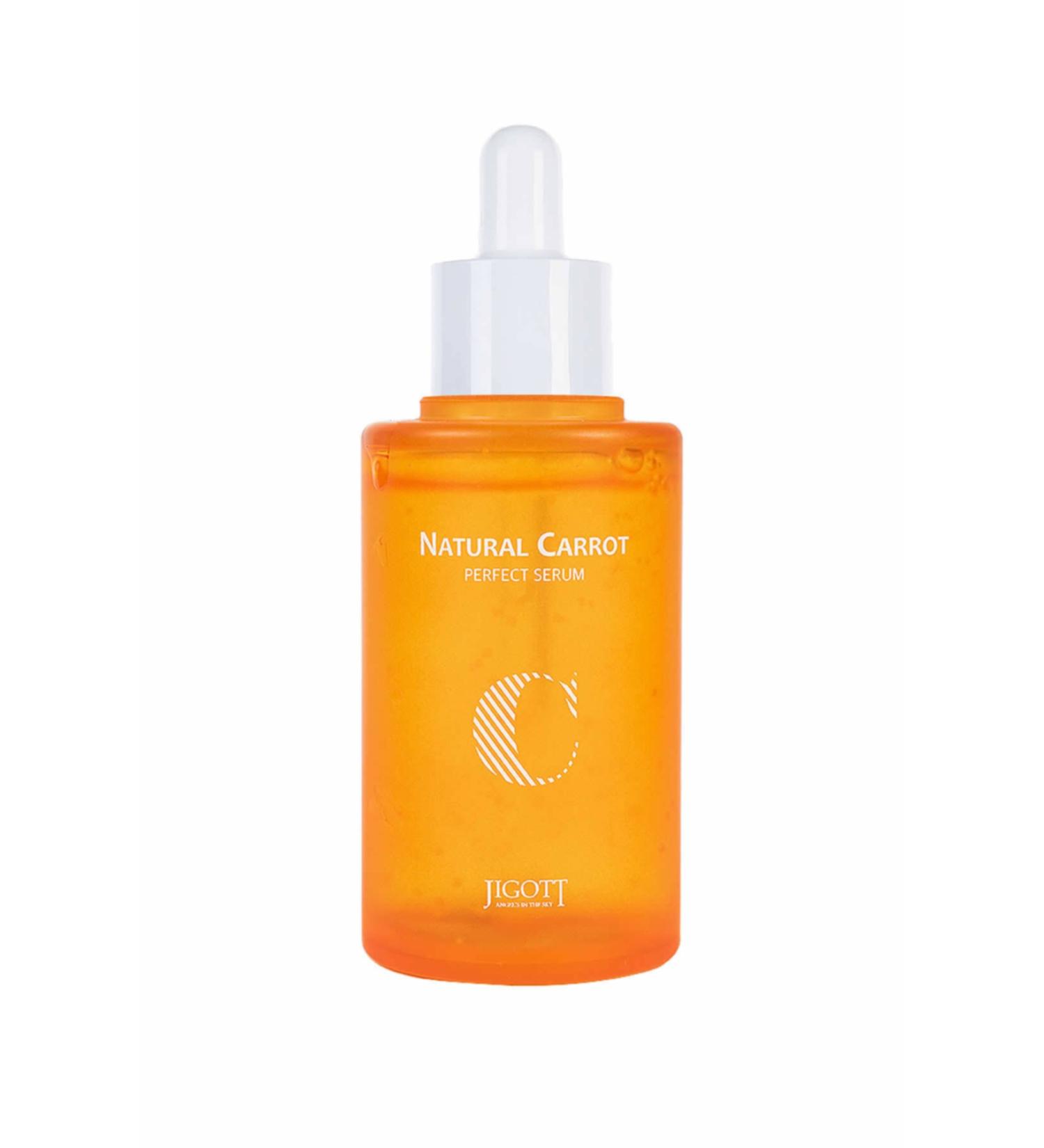 Jigott Carrot Extract Brightening Serum Natural Carrot Perfect Serum