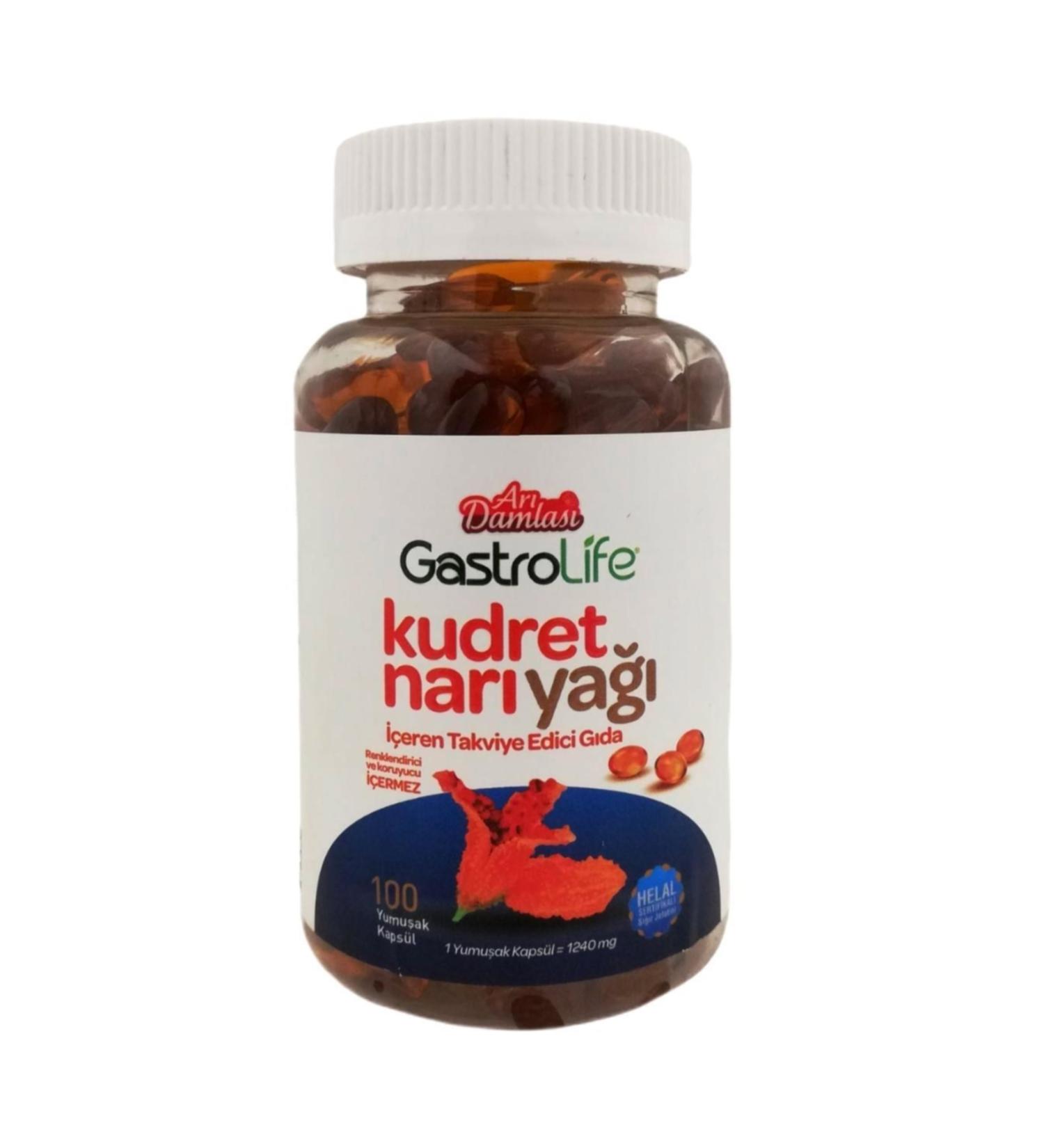 Bee Drops Gastrolife Bitter Melon Oil Capsule 100 Pieces - Buy Online on GoSupps.com