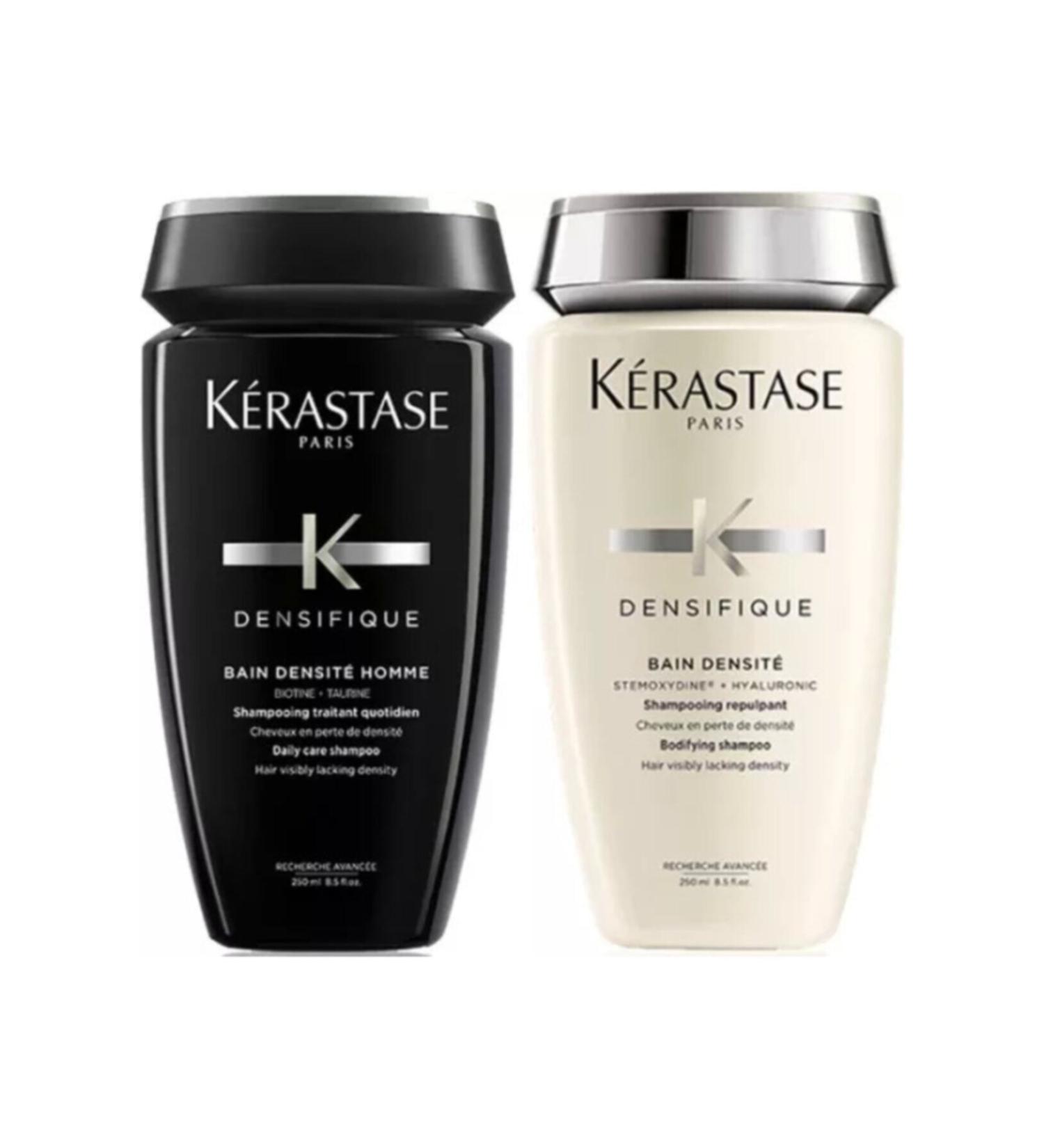 Kerastase Densifique Homme Thickening Shampoo + Densifique Unisex Thickening Shampoo 250 ml