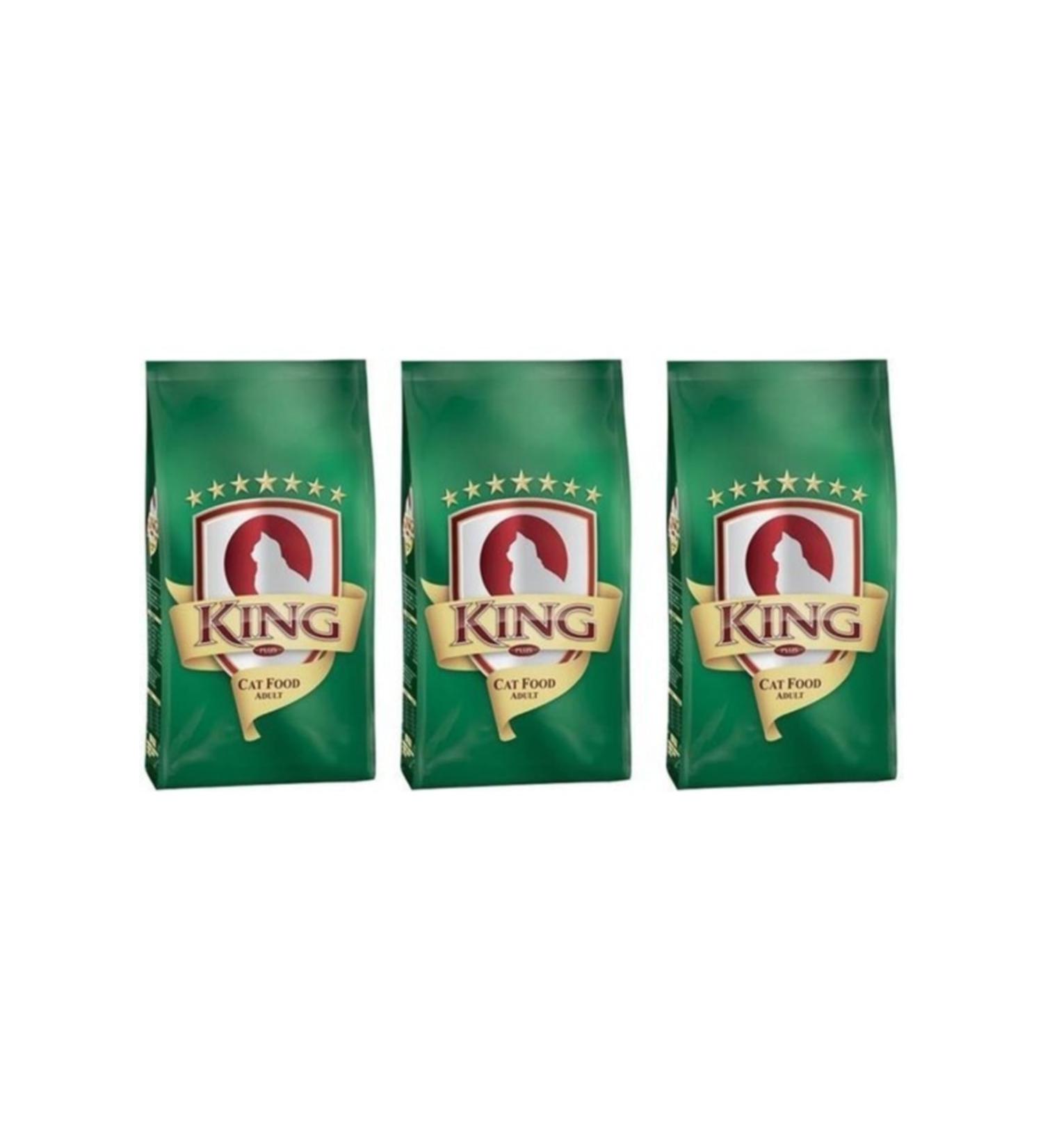 King Cat Food 1.5 Kg 3 Pieces