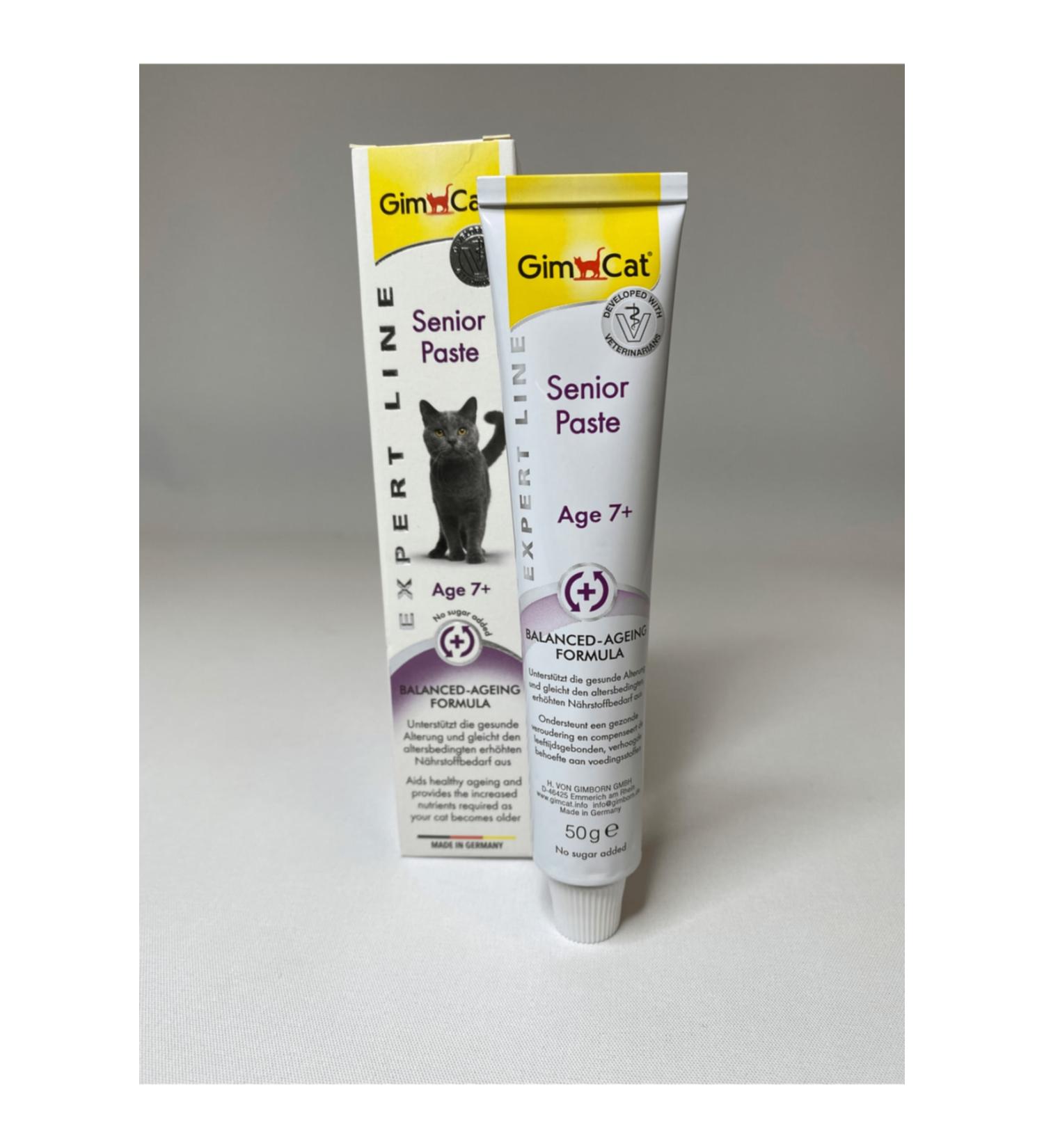 Gimcat Senior Paste Vitamin Paste for Old Cats 50 gr