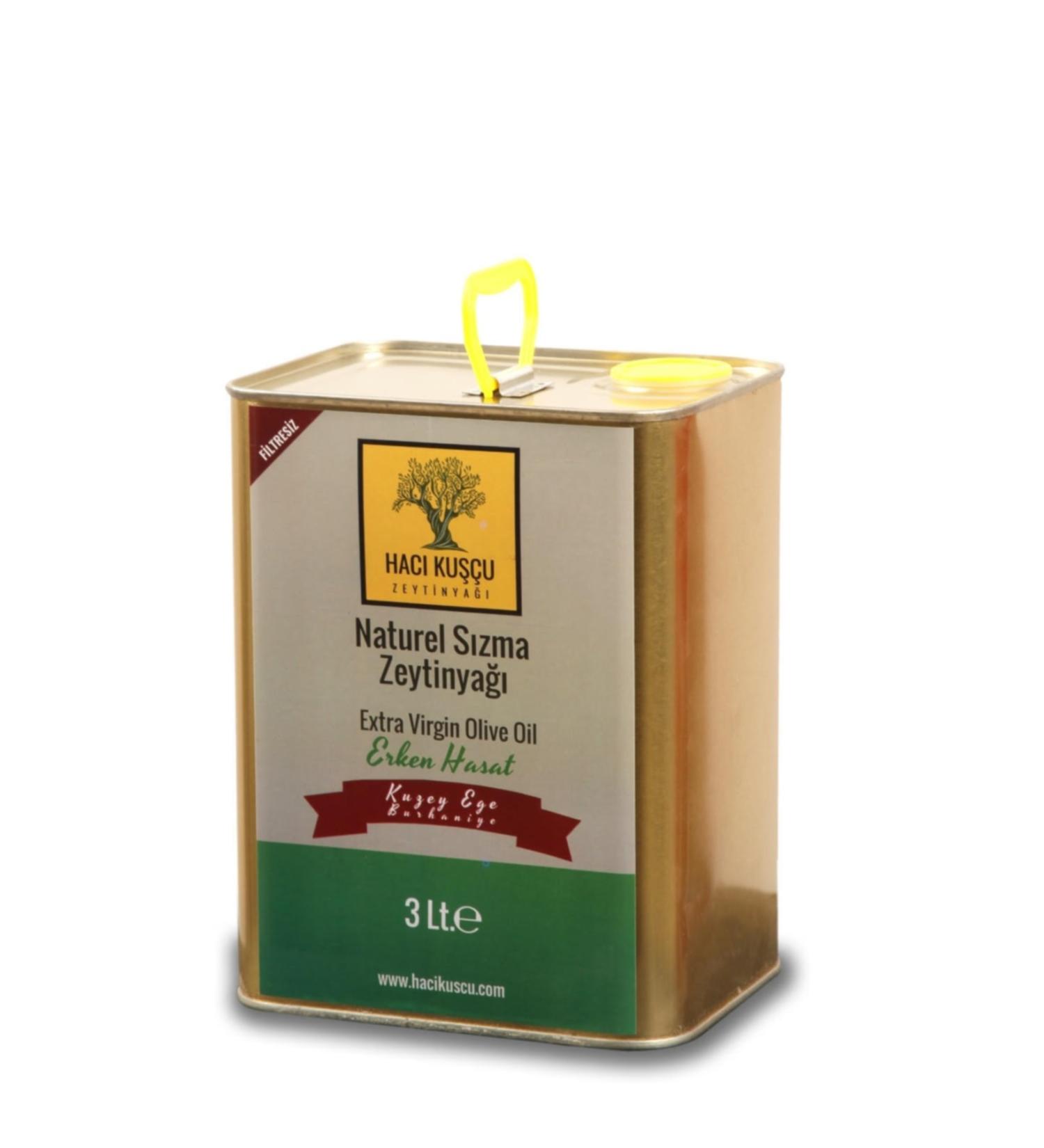 Hac Ku u Olive Oil Natural Extra Virgin Olive Oil Early Harvest 3 Liters