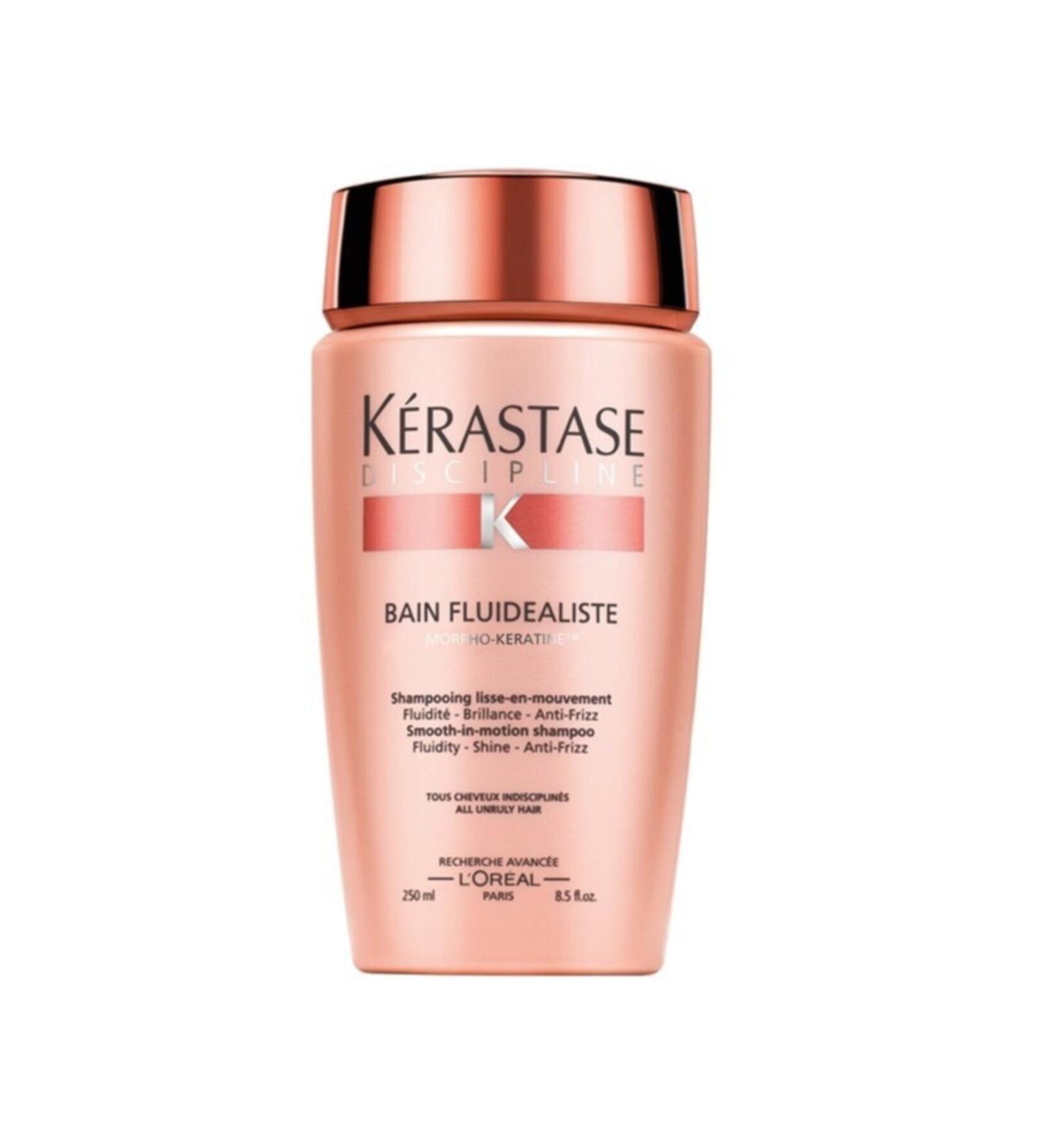 Kerastase Discipline Shampoo for Frizzy and Unruly Hair - Discipline Bain Fluidealiste 250 ml 3474630647411