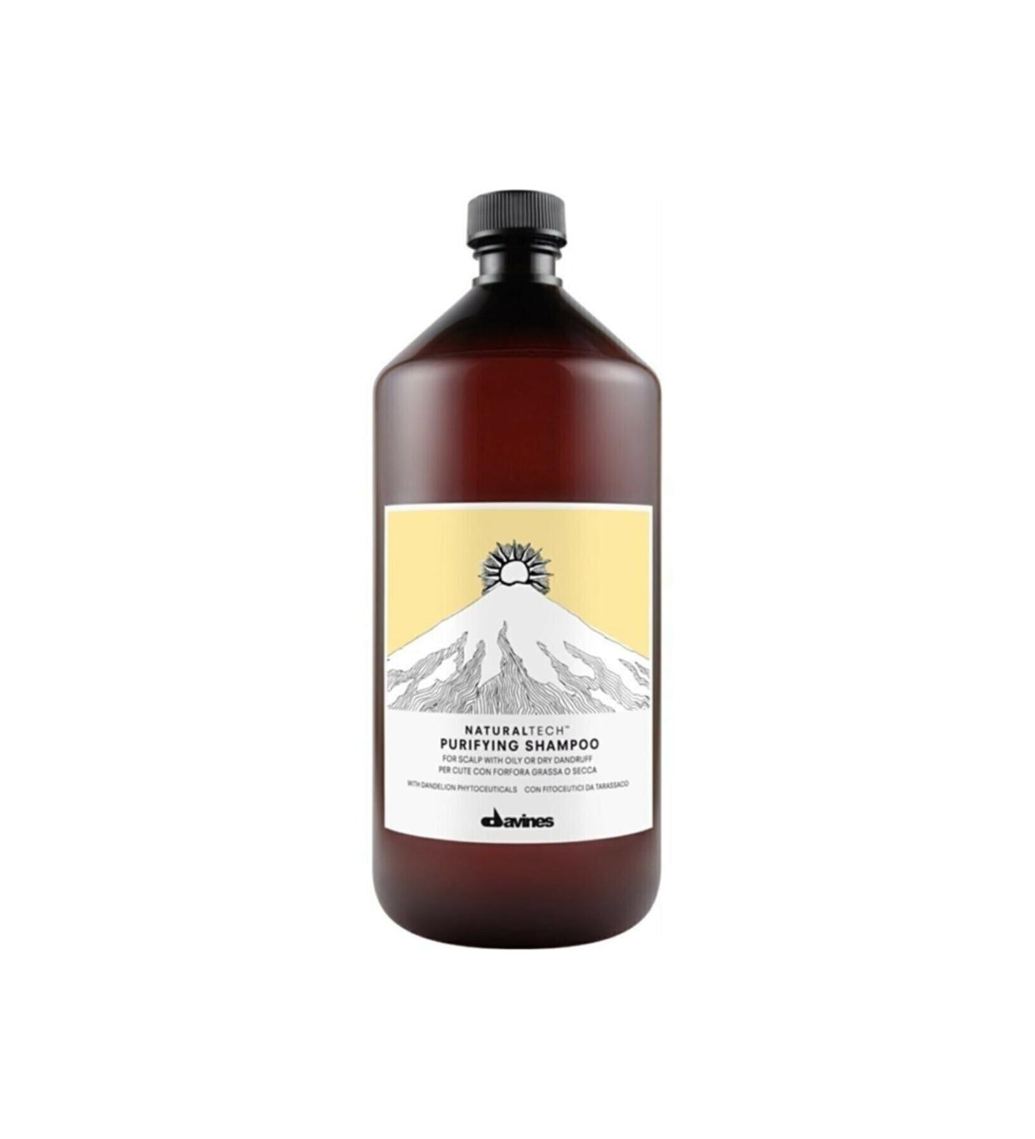 Davines Natural Tech Purifying Anti-dandruff Shampoo 1000 Ml Key Kuaf r