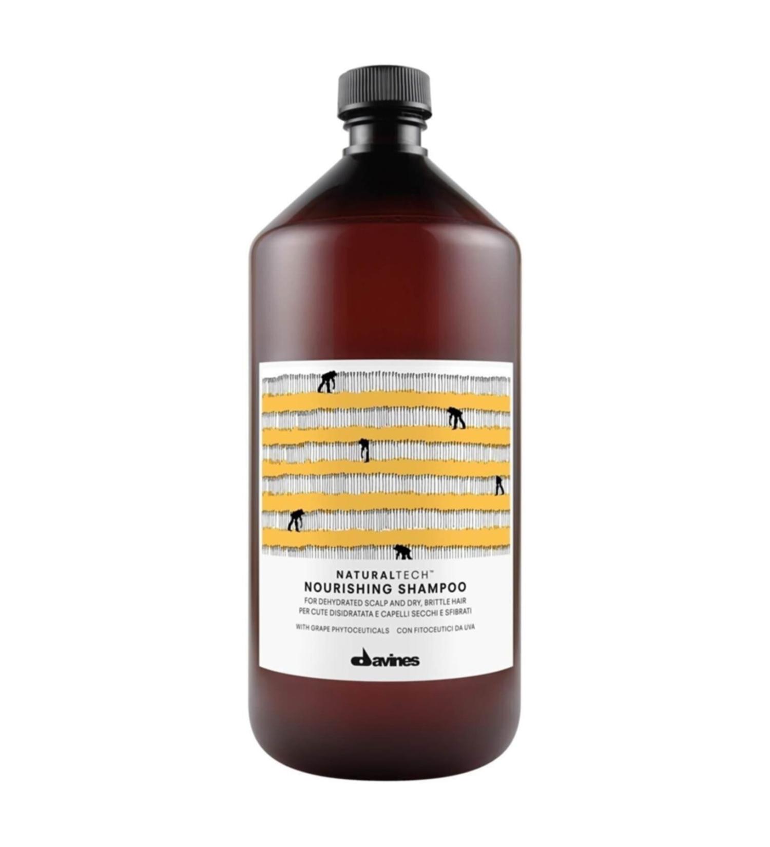 Davines Moisturizing Nourishing Shampoo for Dry and Damaged Hair