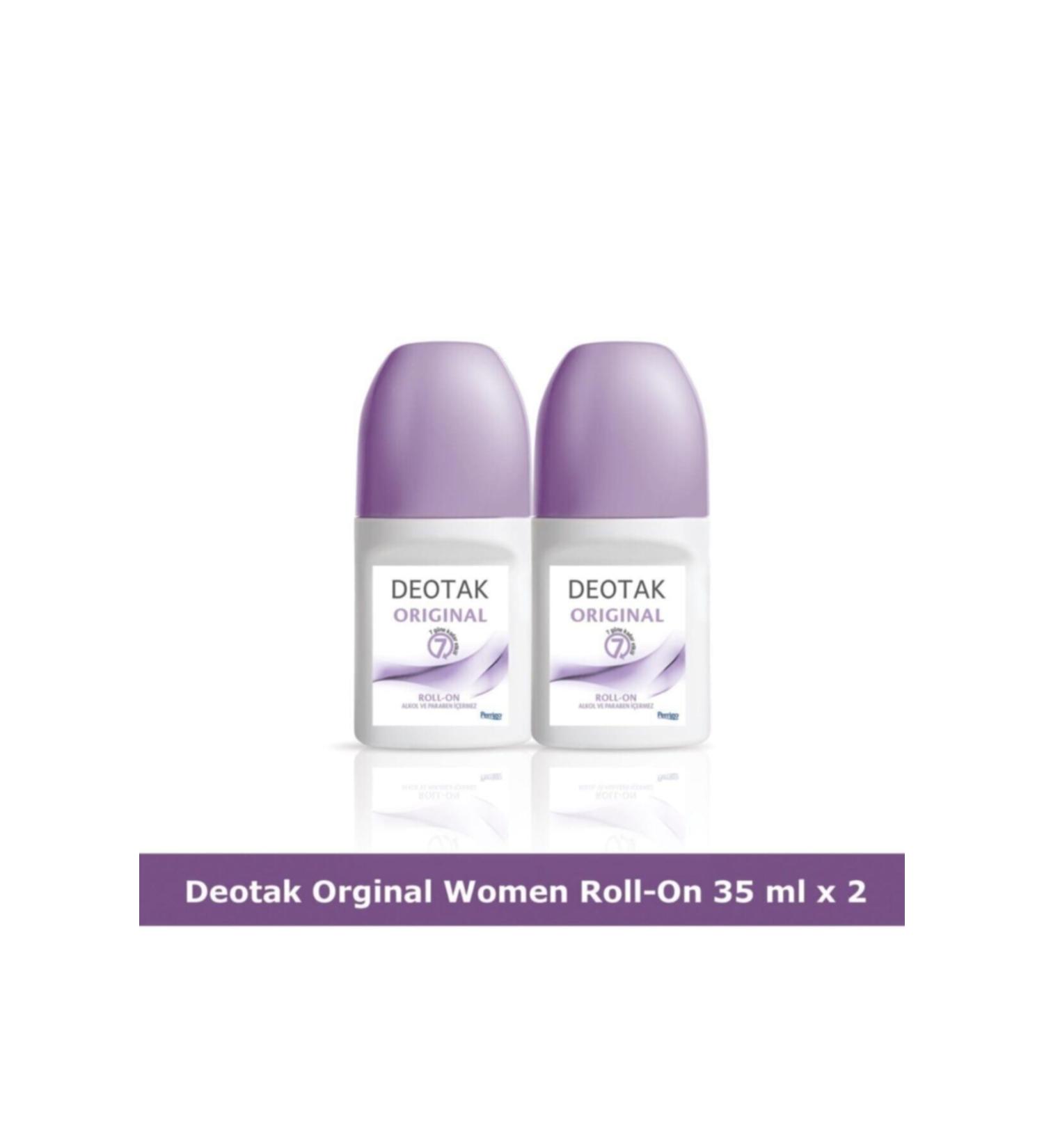 Deotak Original Roll On 35 Ml X 2 Pieces