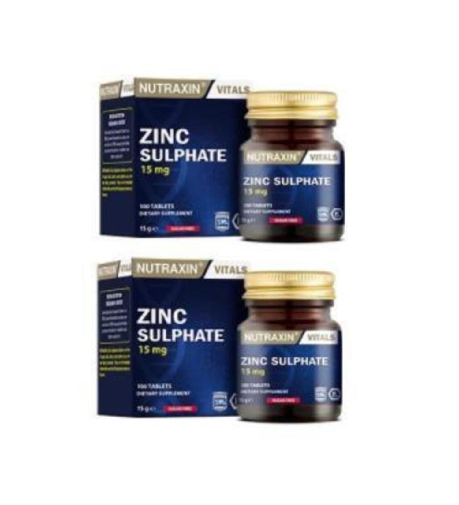 Nutraxin Zinc 15 Mg 100 Tablets