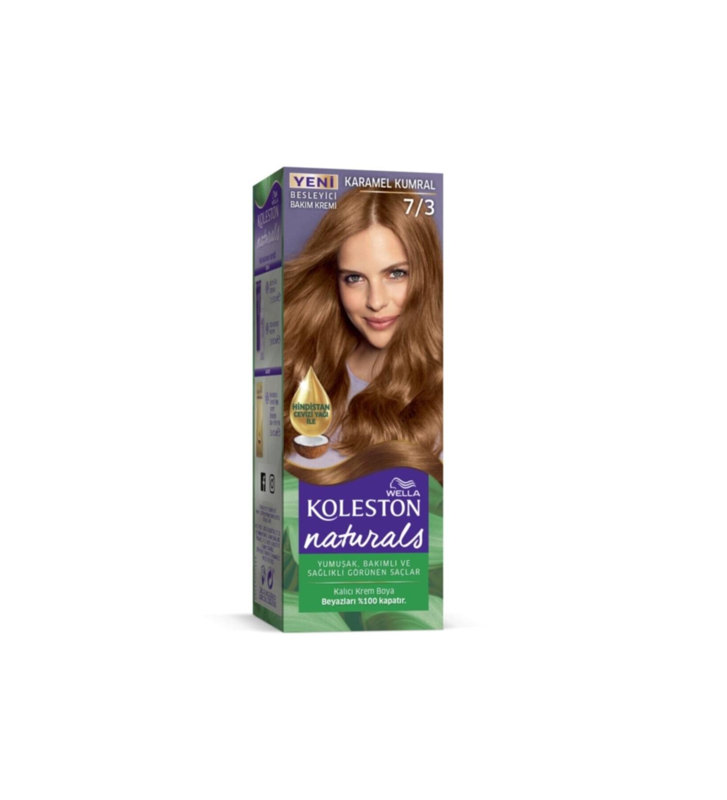 Wella Naturals Caramel Blonde 7/3