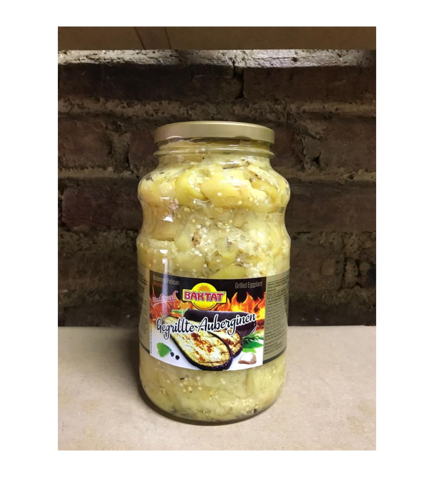 Baktat Roasted Eggplant 2650 gr Glass