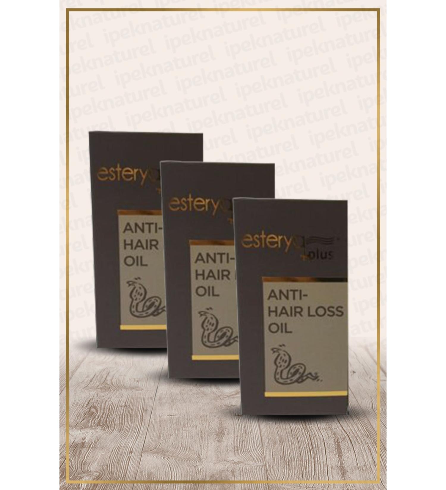 Esterya Plus Anti Hair Loss Oil (ANTI-HAIR LOSS OIL) 50 ml 3 Pieces