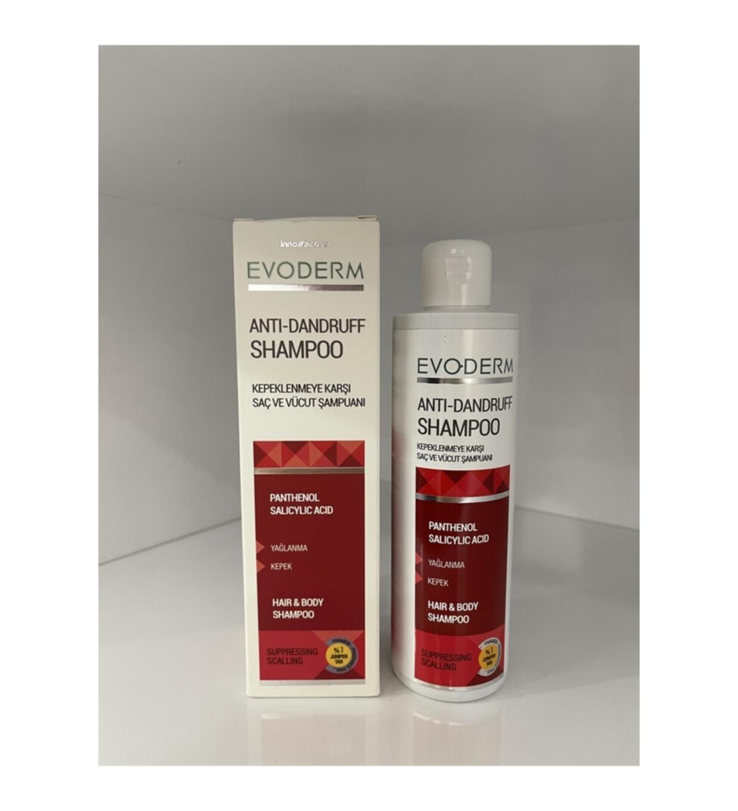 EVODERM Anti-dandruff Shampoo 200 Ml