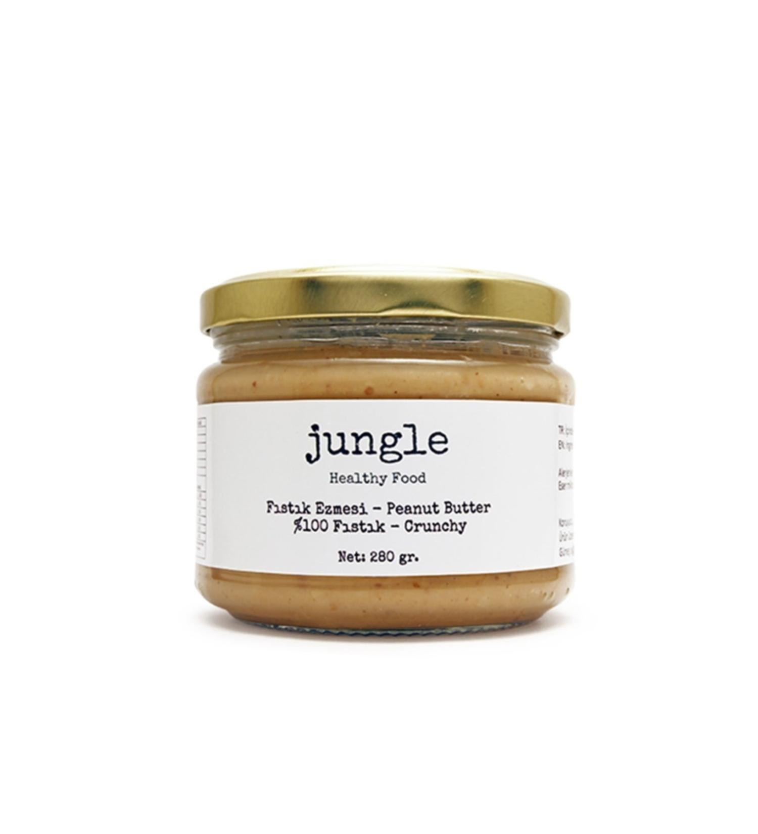 Jungle Healthy Food - 280 gr Plain Chunk Peanut Butter