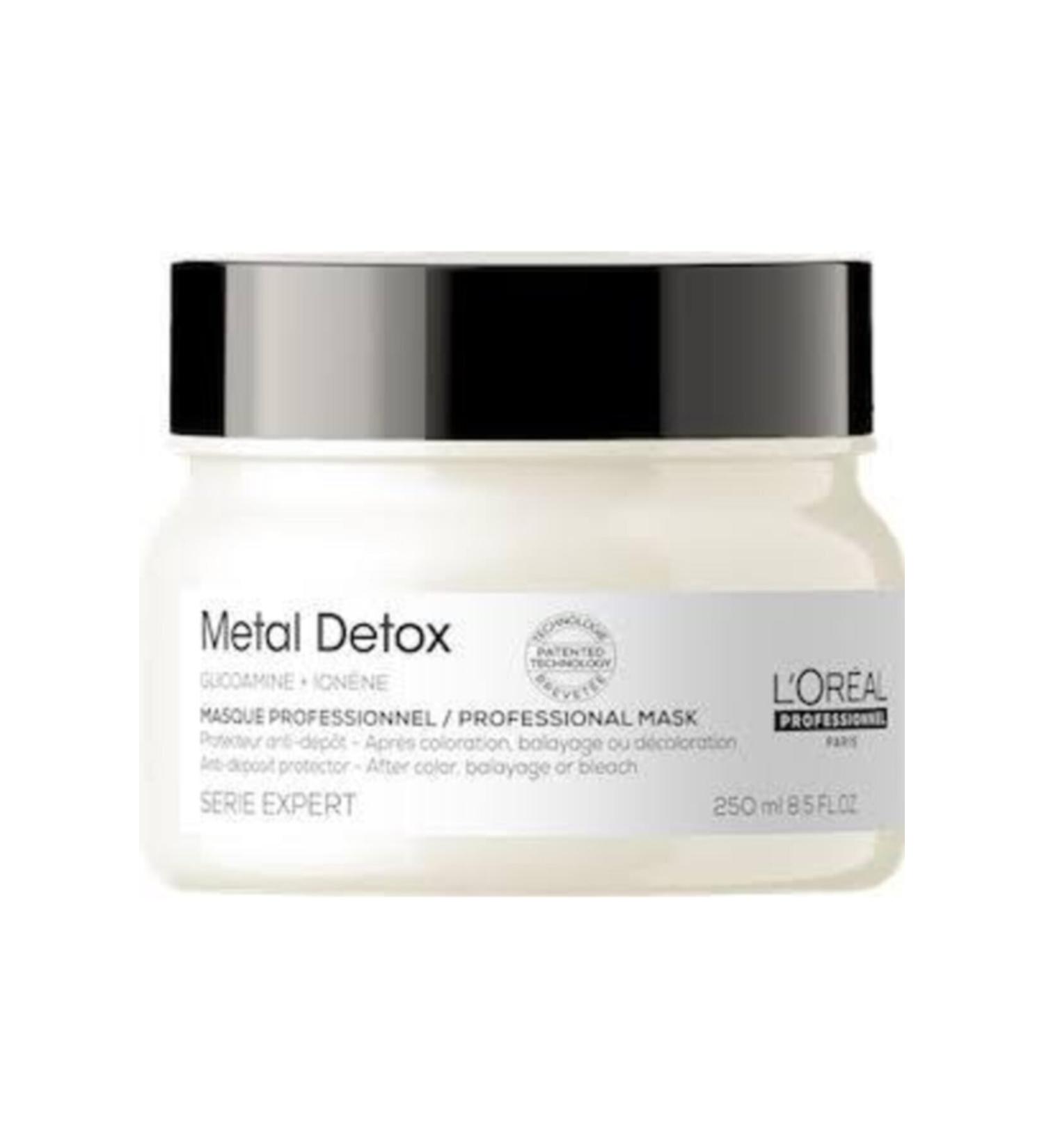 L'oreal Professionnel Metal Detox Anti-Metal Protective Mask for Colored and Lightened Hair 250ml