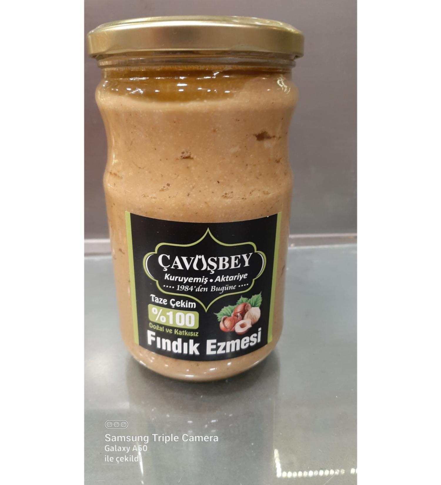 AVU O LU NUTS Hazelnut Paste Additive-Free Sugar-Free 600 Gr