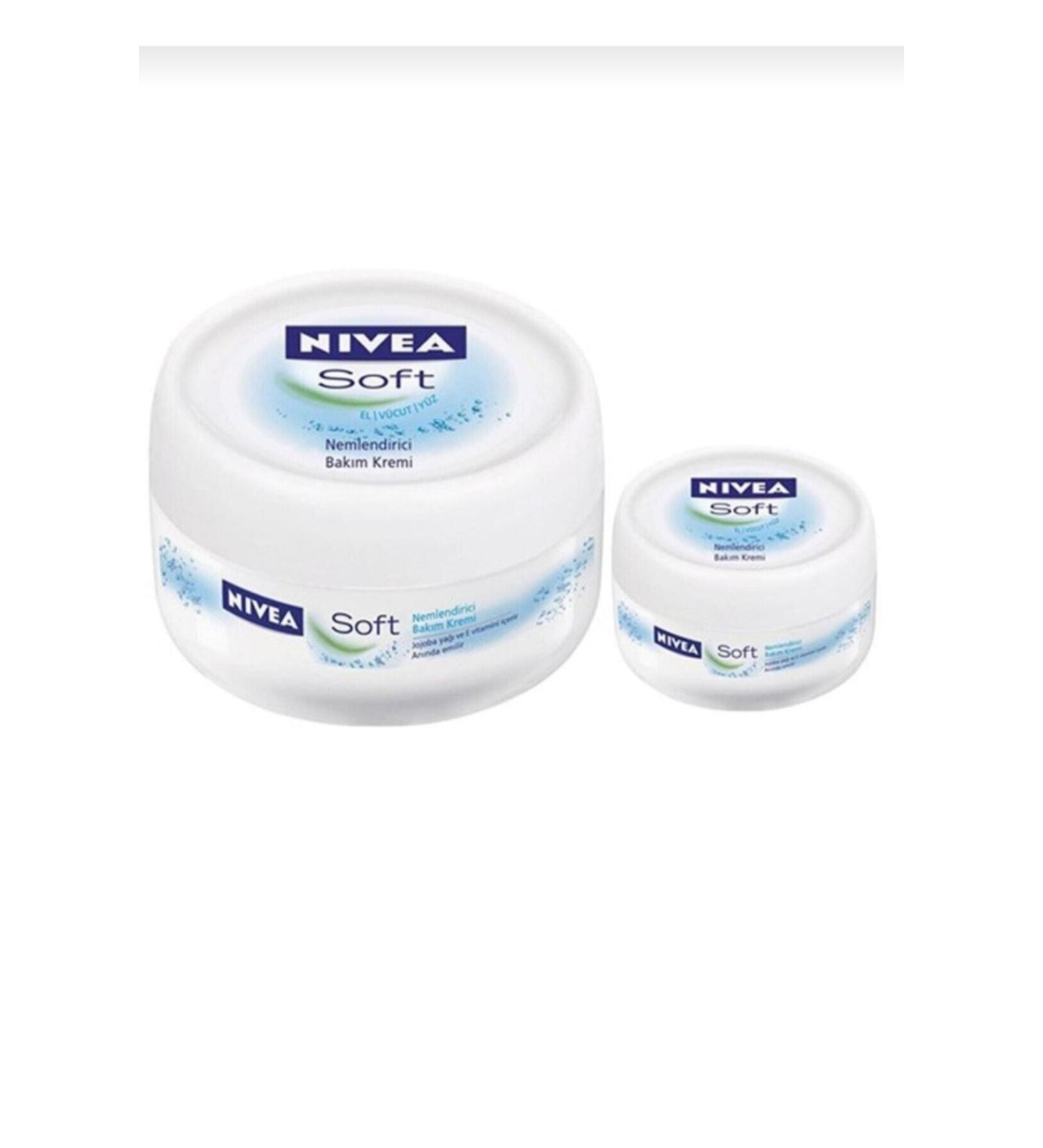 NIVEA Soft 300 ml + 50 ml Moisturizing Care Cream