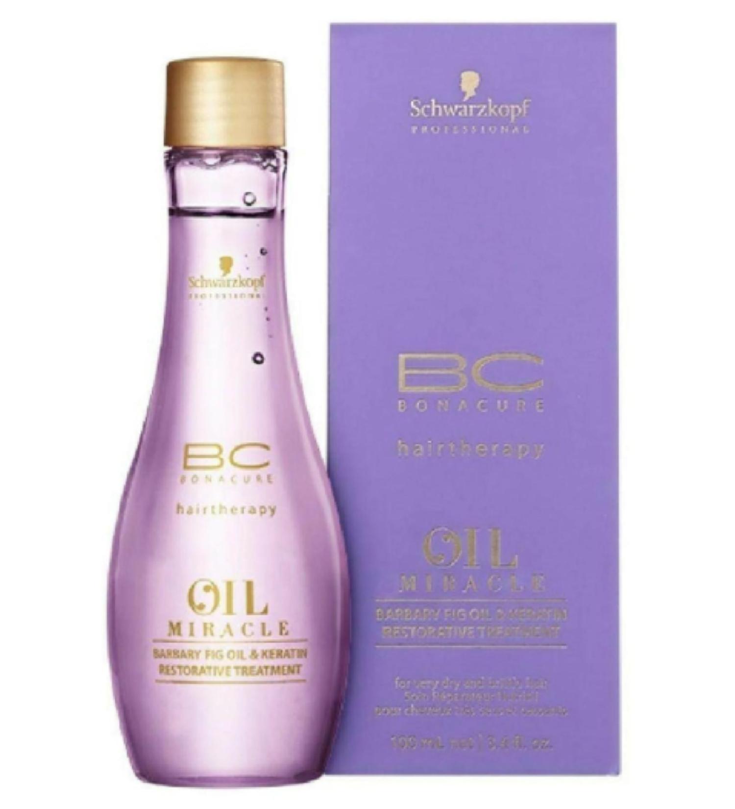Bonacure Miracle Oil for Dry and Damaged Hair - Fig Extract 100 Ml